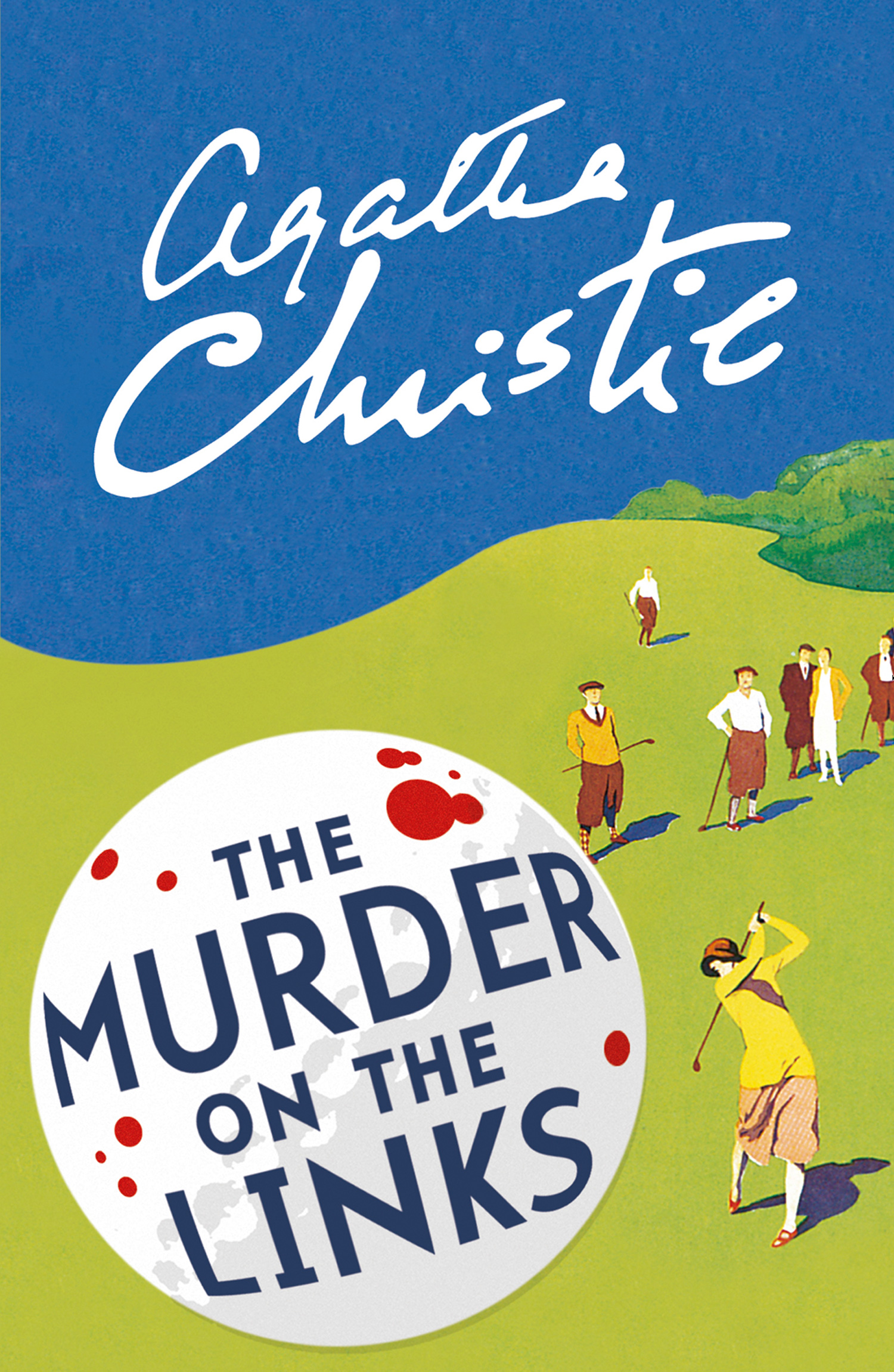 Обложка книги «The Murder on the Links»