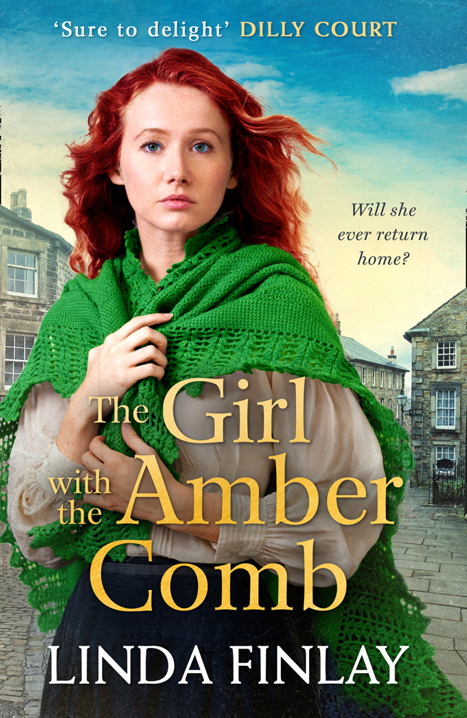 Обложка книги «The Girl with the Amber Comb»