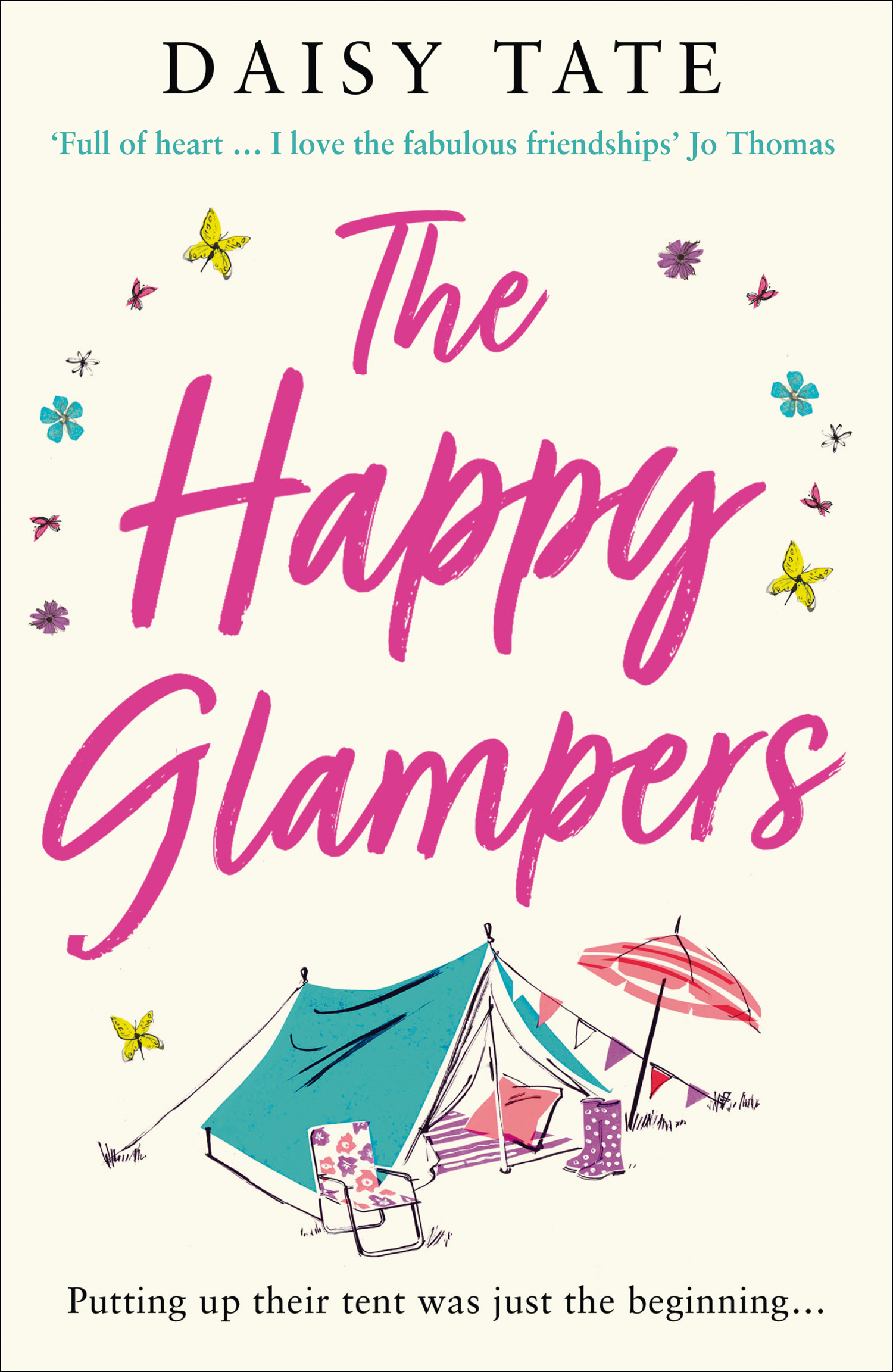 Обложка книги «The Happy Glampers»