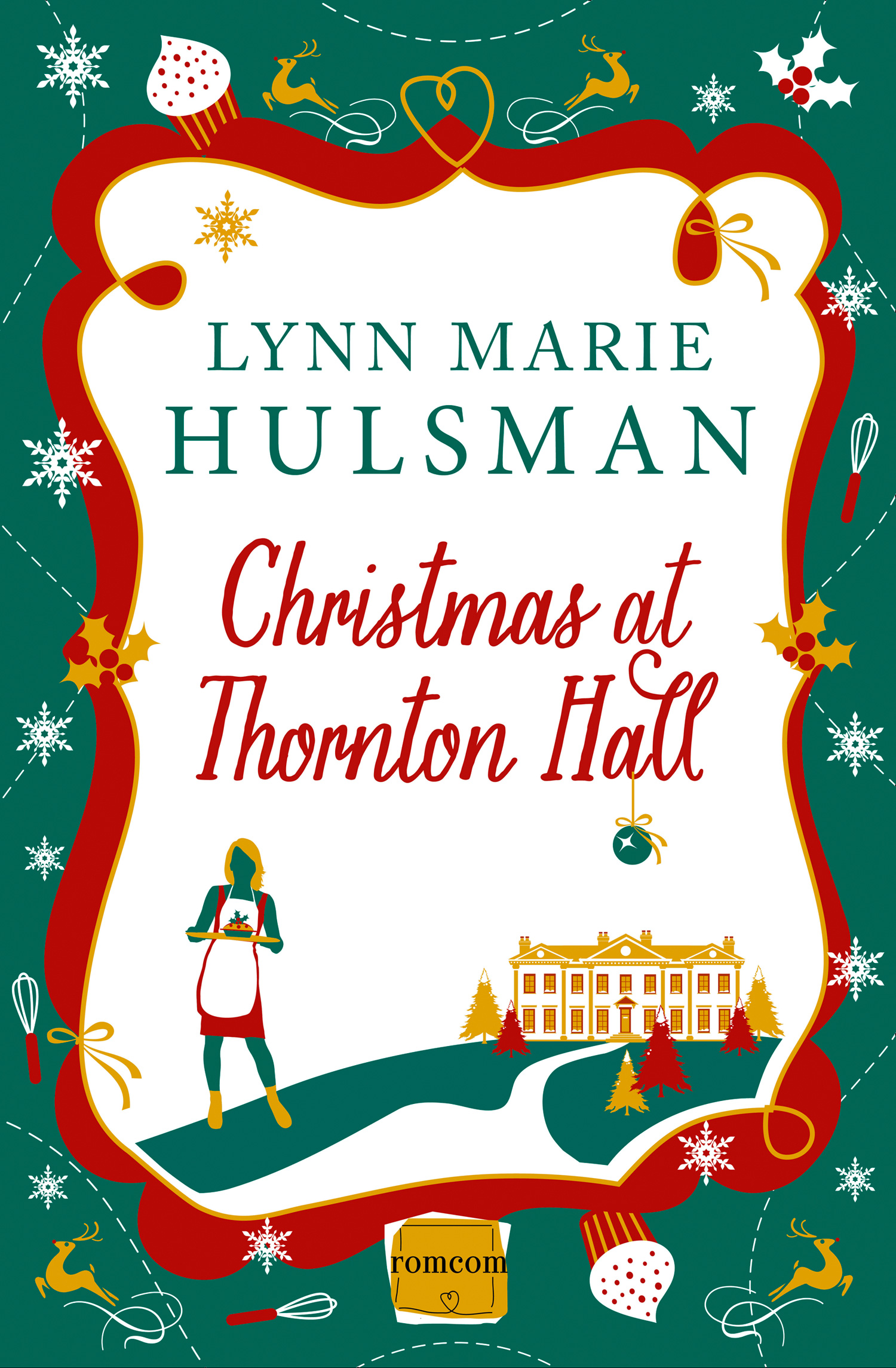 Обложка книги «Christmas at Thornton Hall»