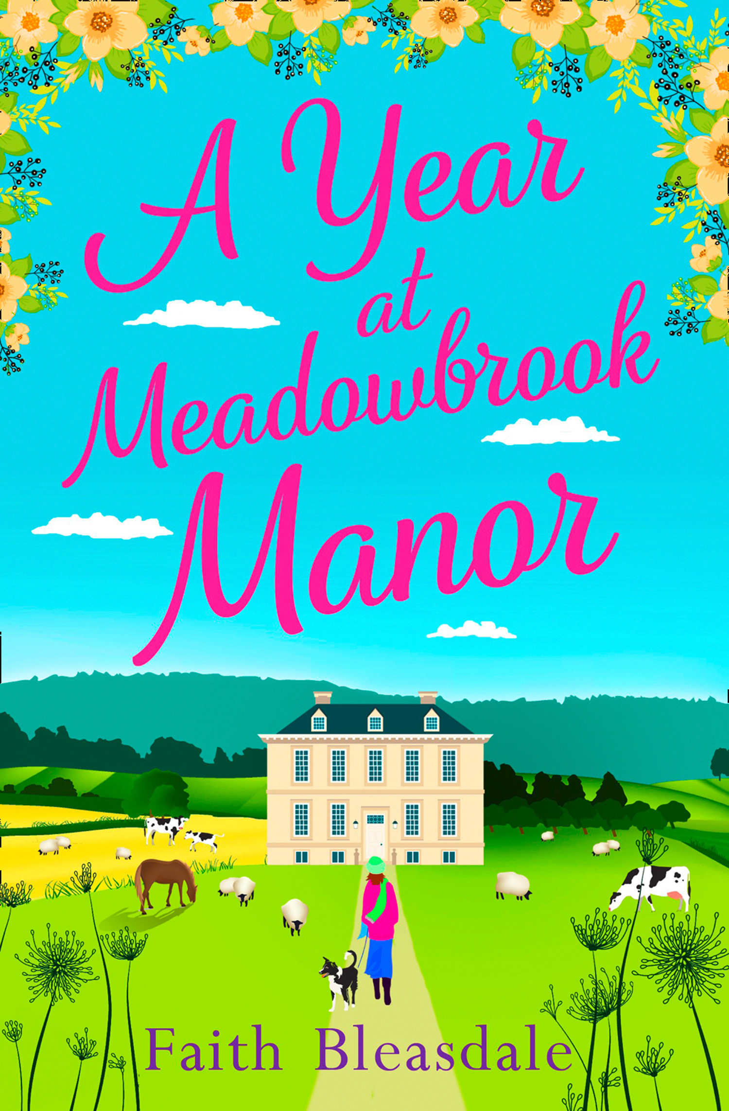 Обложка книги «A Year at Meadowbrook Manor»