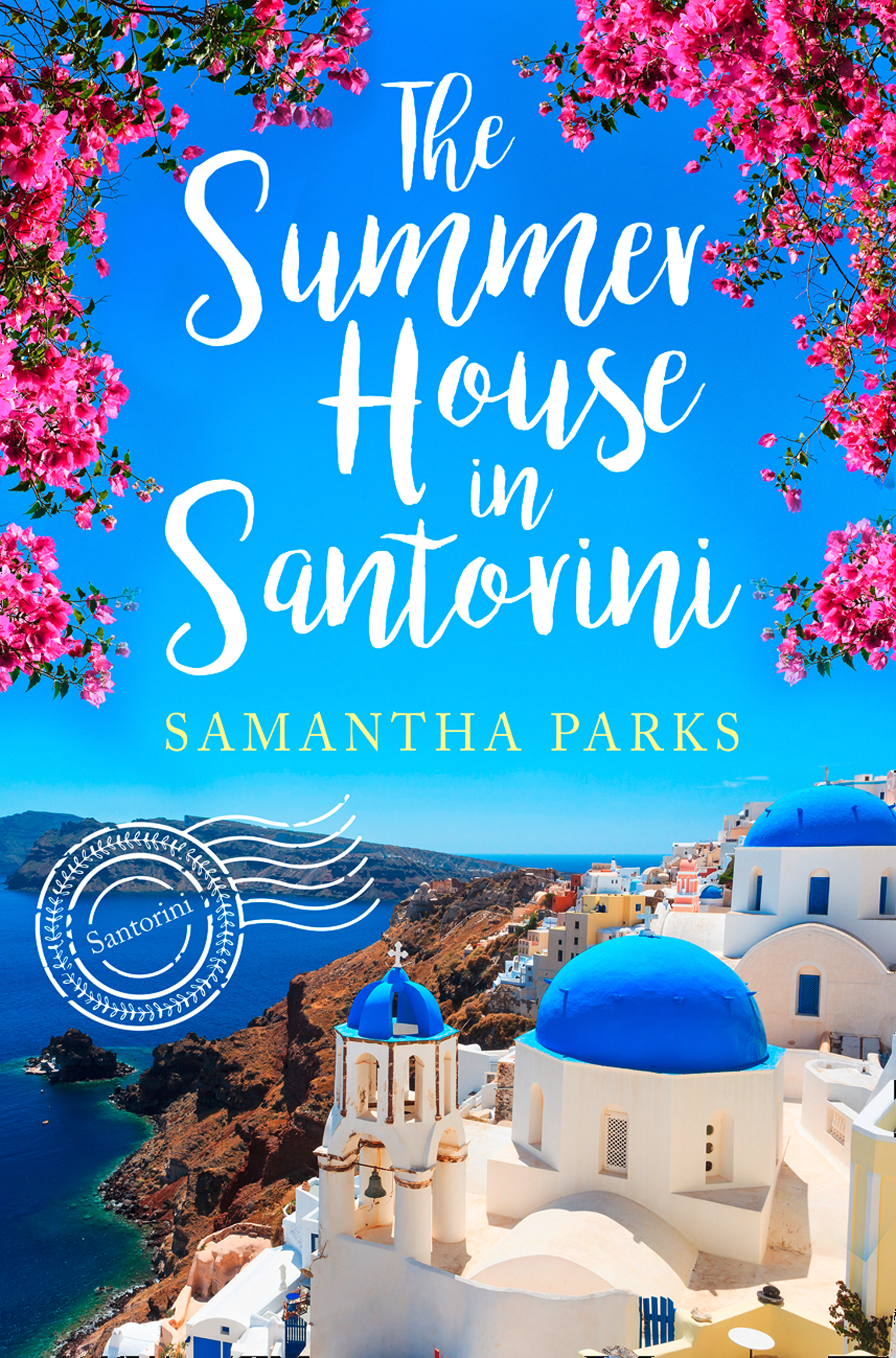 Обложка книги «The Summer House in Santorini»