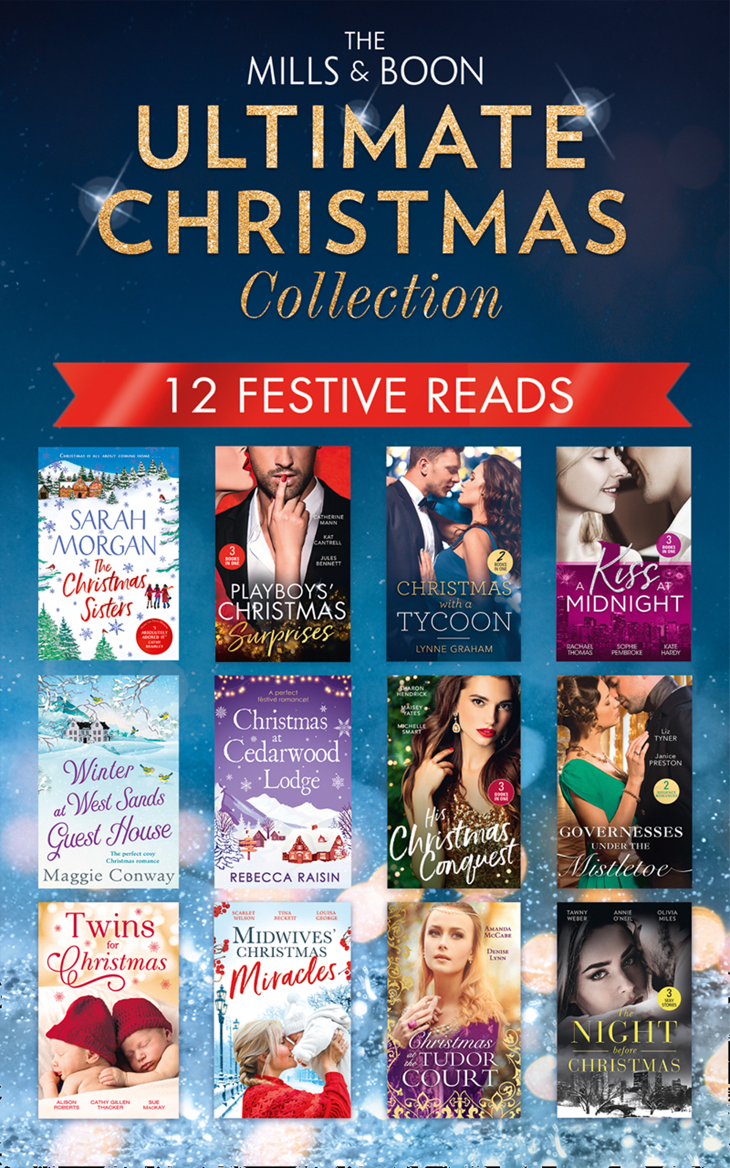 Обложка книги «The Mills & Boon Ultimate Christmas Collection»