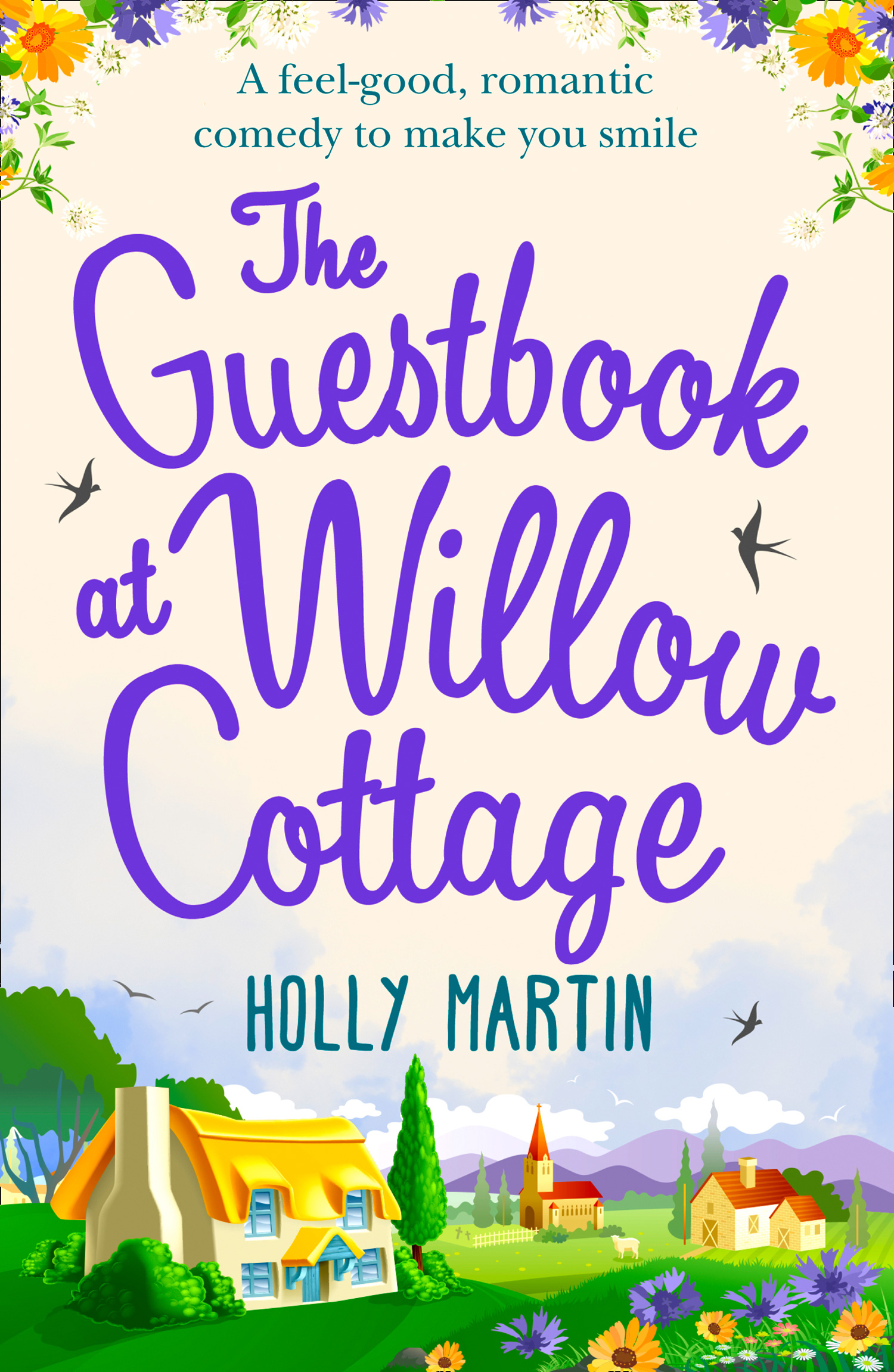 Обложка книги «The Guestbook at Willow Cottage»