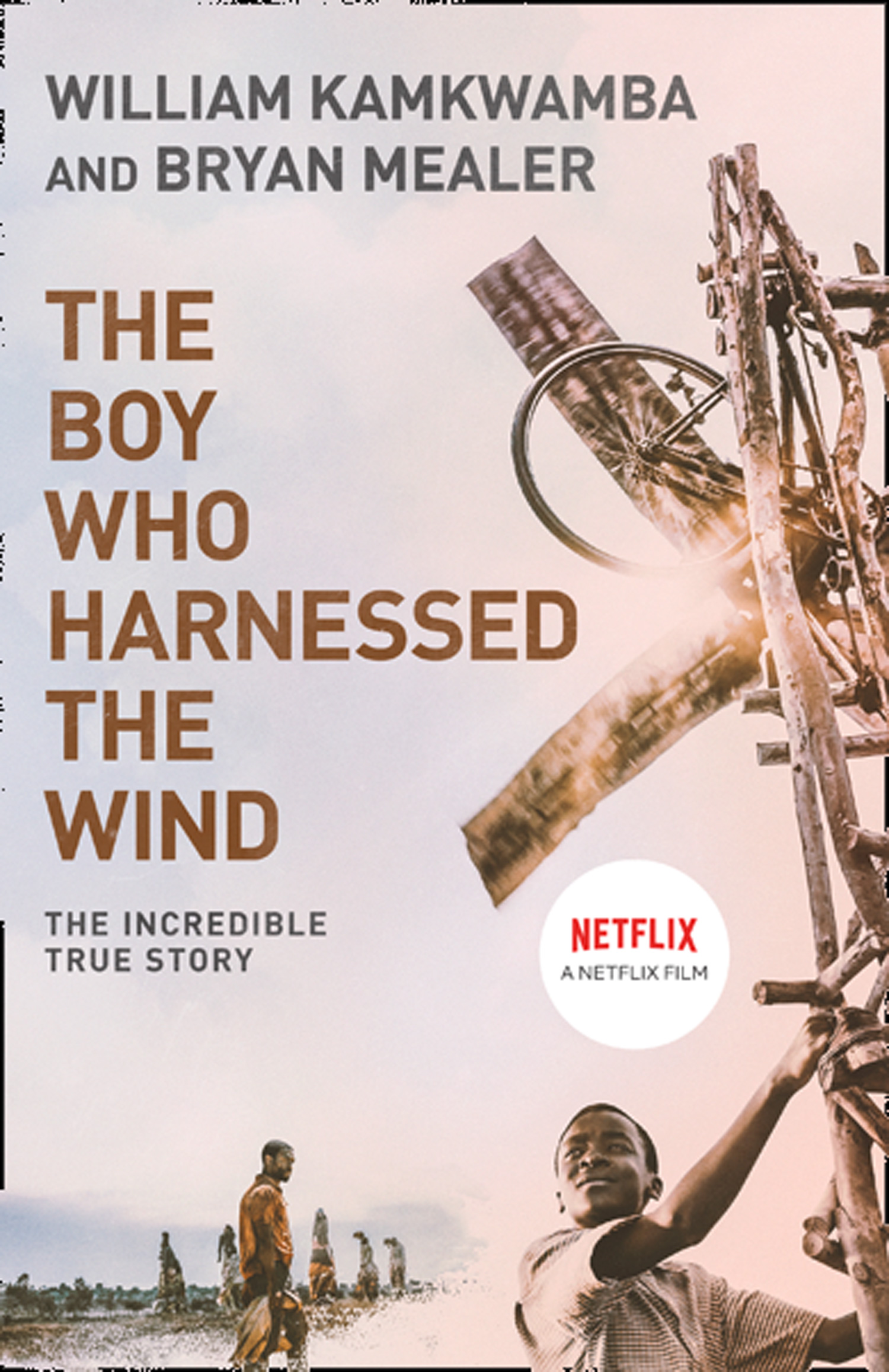 Обложка книги «The Boy Who Harnessed the Wind»