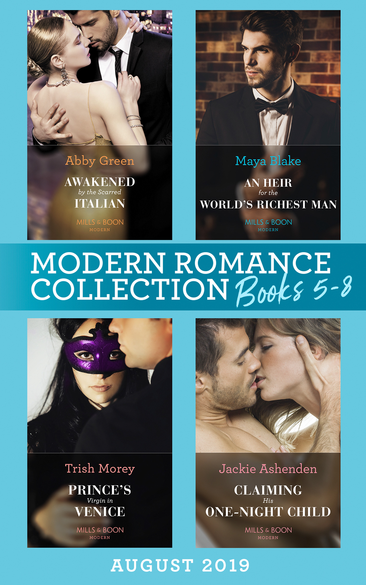 Обложка книги «Modern Romance August 2019 Books 5-8»