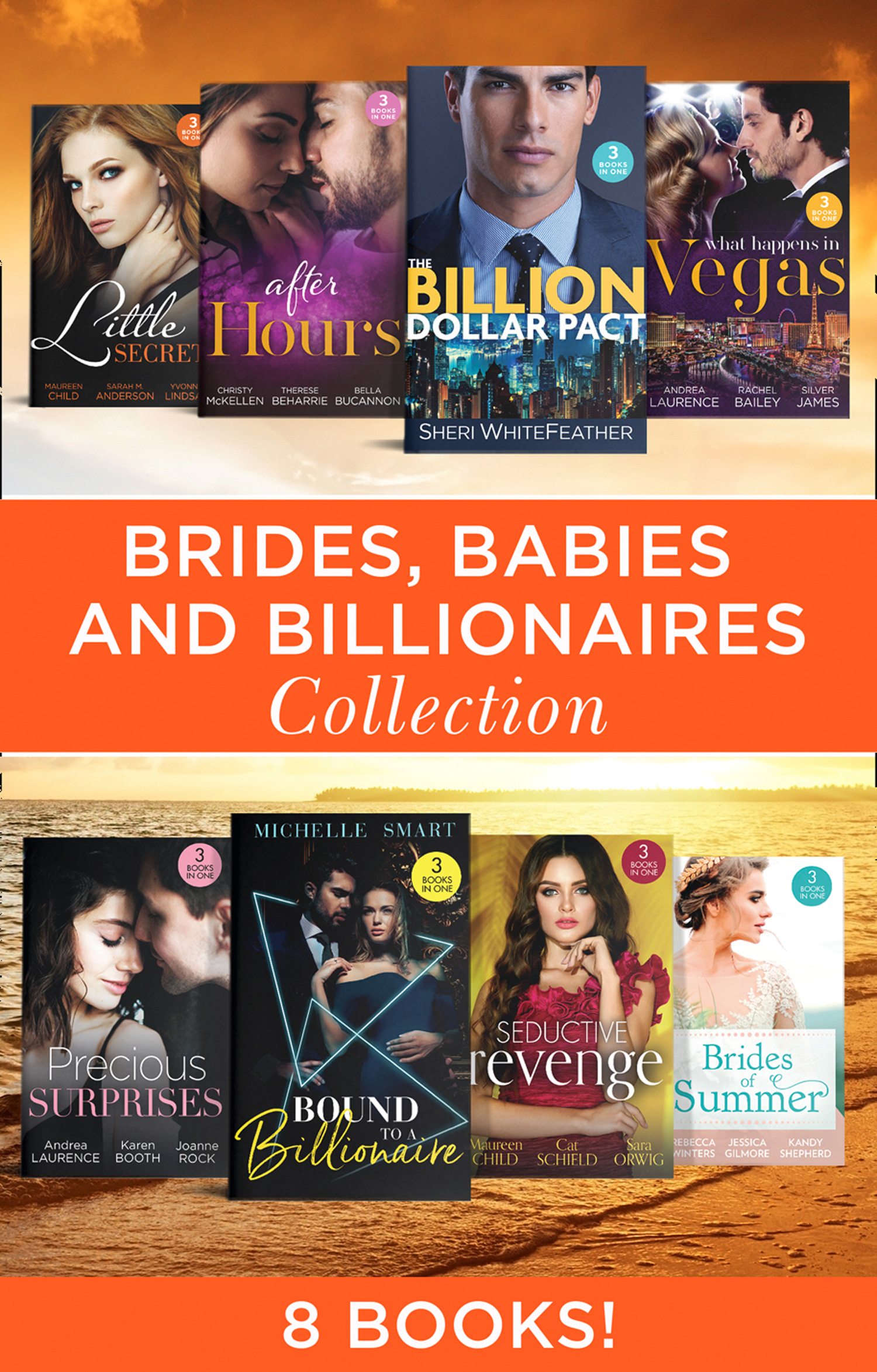 Обложка книги «Brides, Babies And Billionaires»