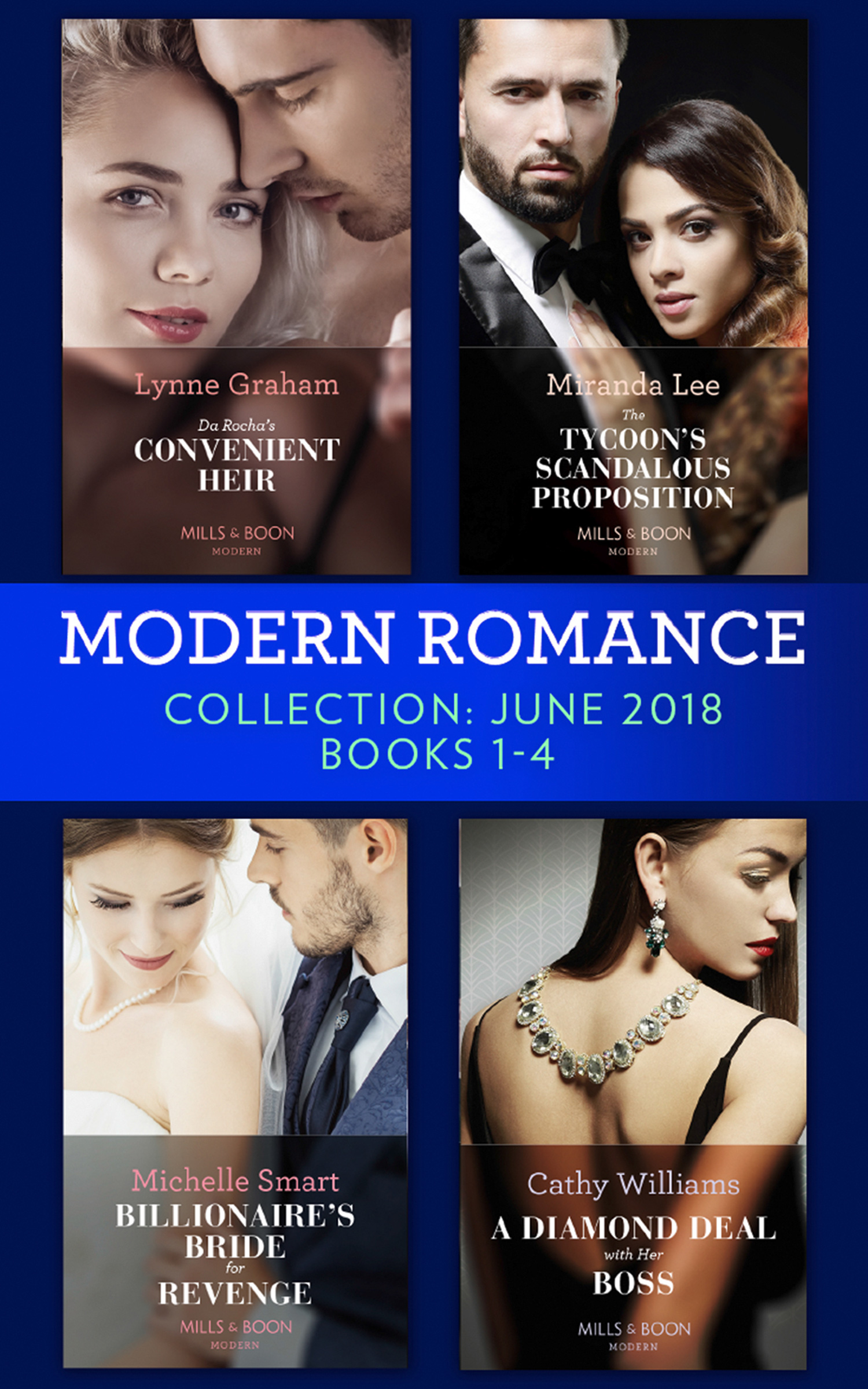 Обложка книги «Modern Romance Collection: June 2018 Books 1 – 4»
