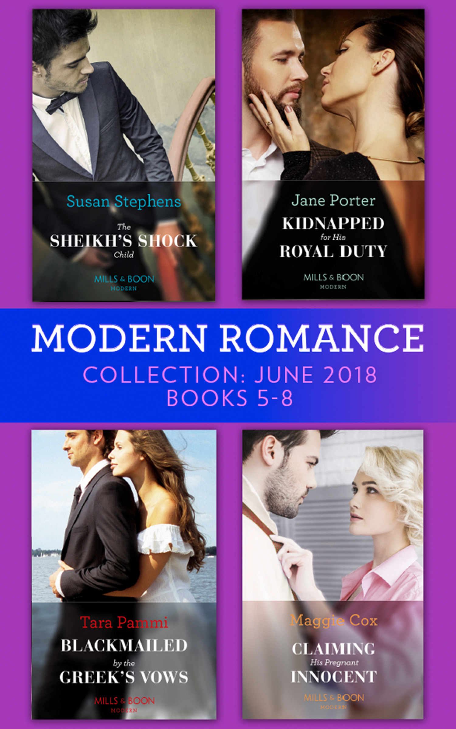 Обложка книги «Modern Romance Collection: June 2018 Books 5 - 8»
