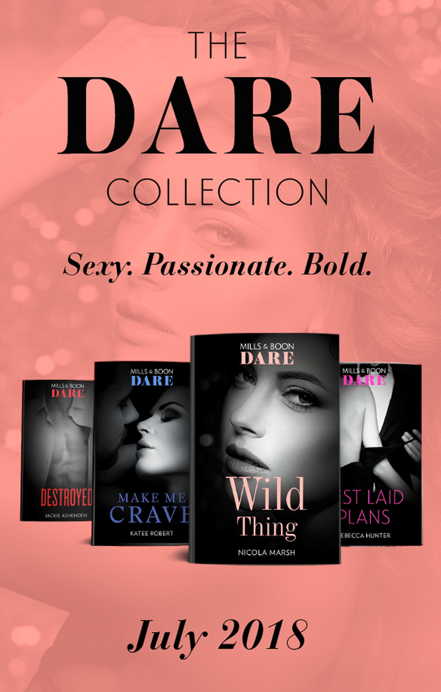 Обложка книги «The Dare Collection: July 2018»