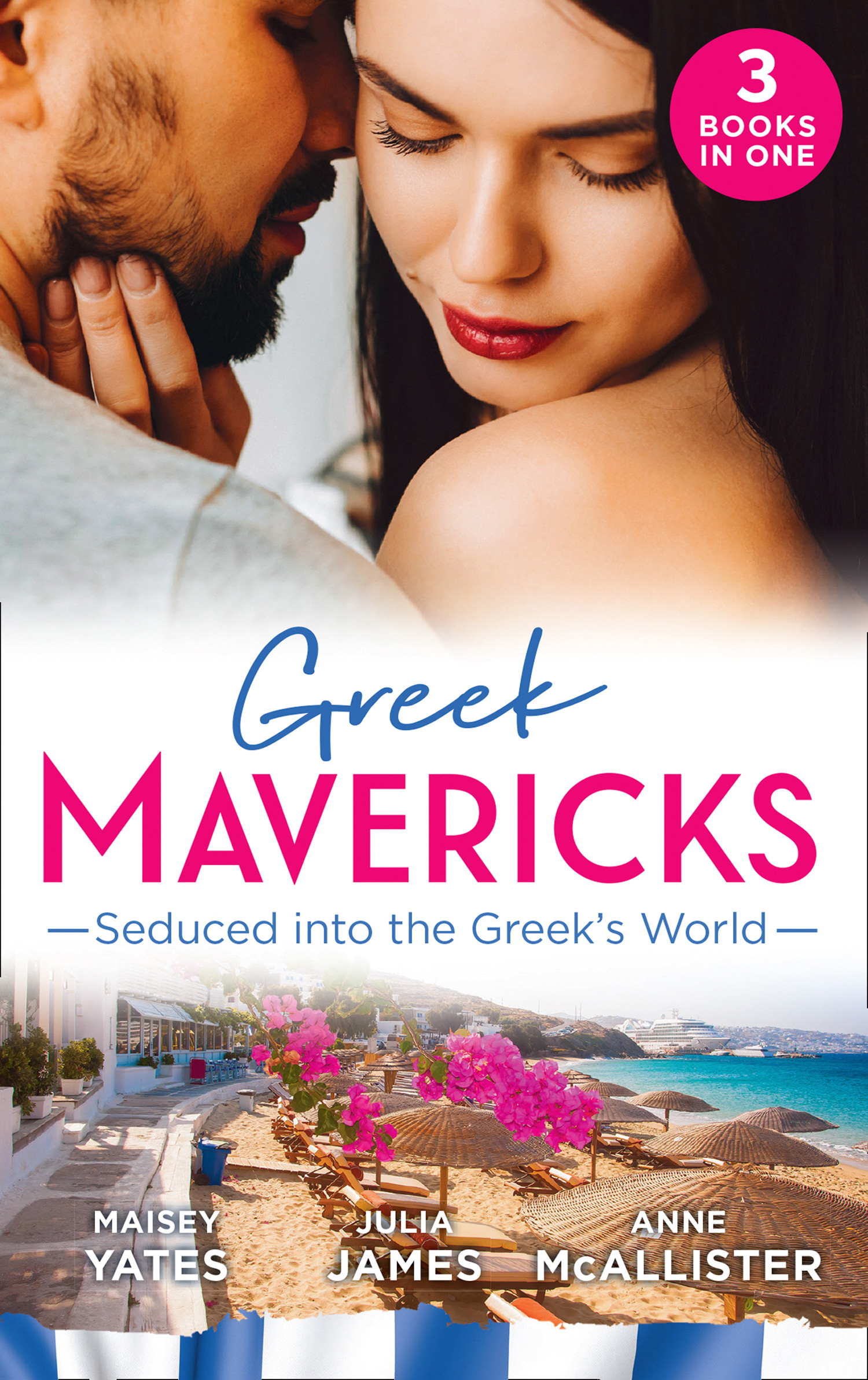 Обложка книги «Greek Mavericks: Seduced Into The Greek's World»