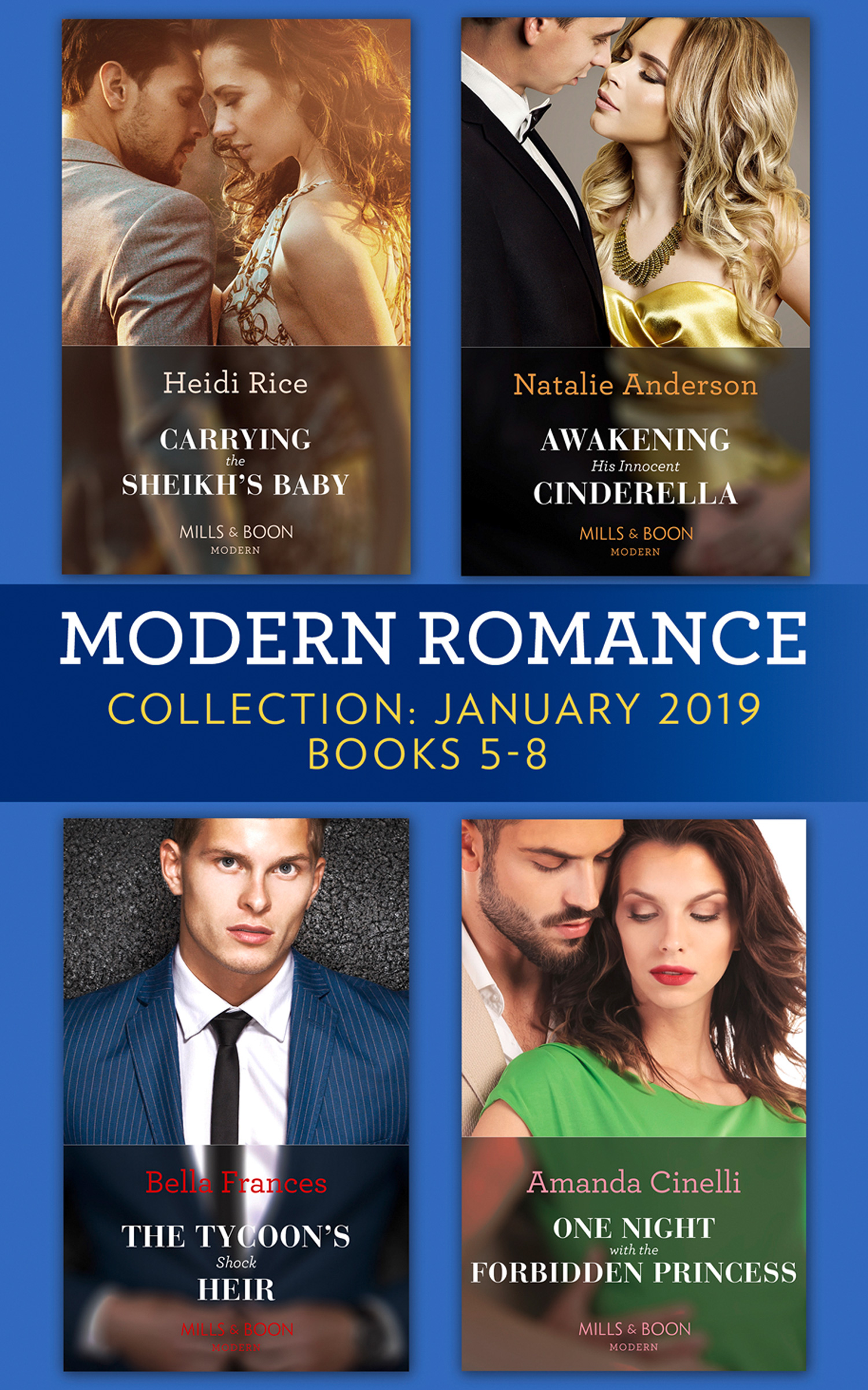 Обложка книги «Modern Romance January Books 5-8»
