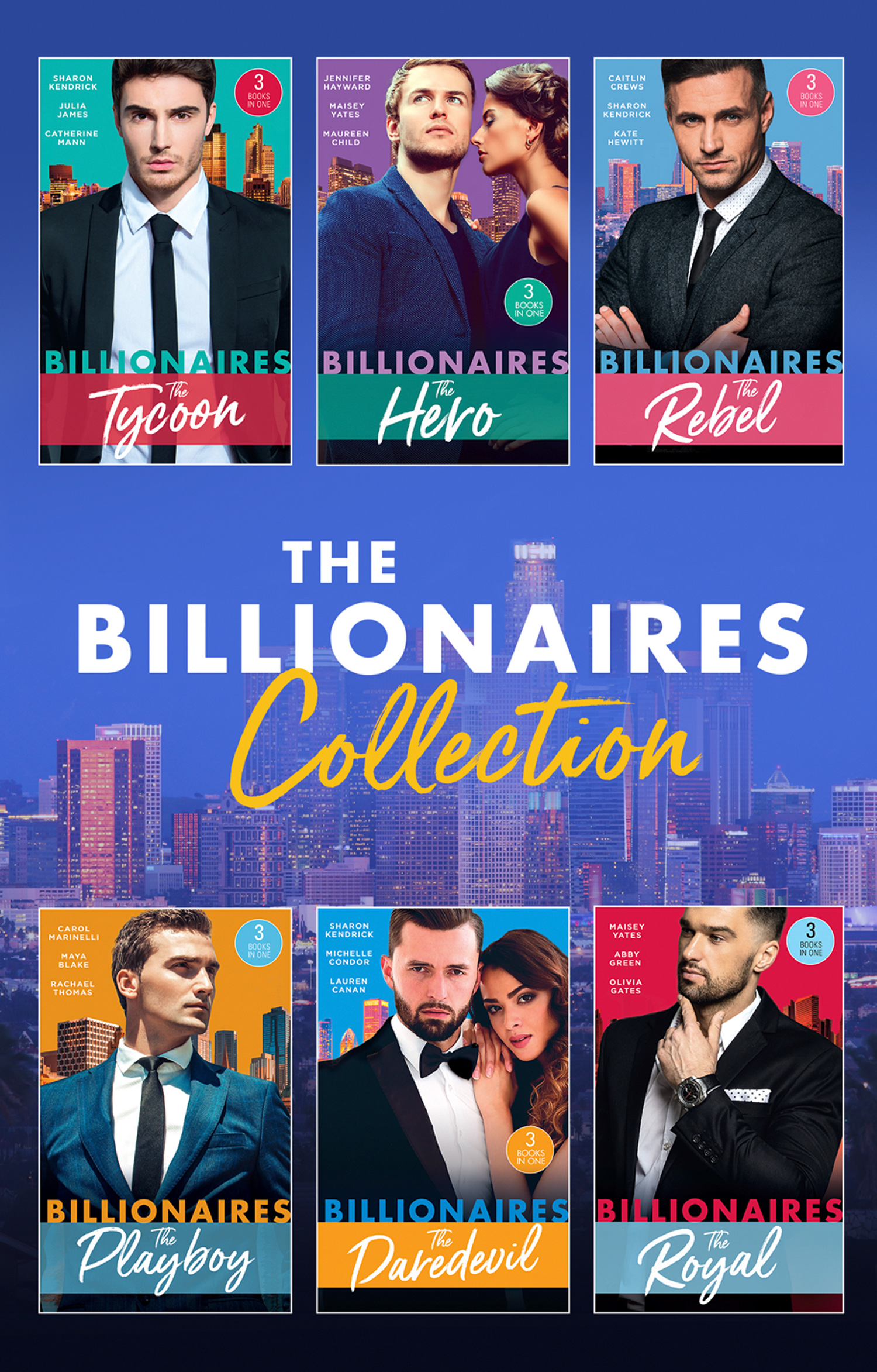 Обложка книги «The Billionaires Collection»