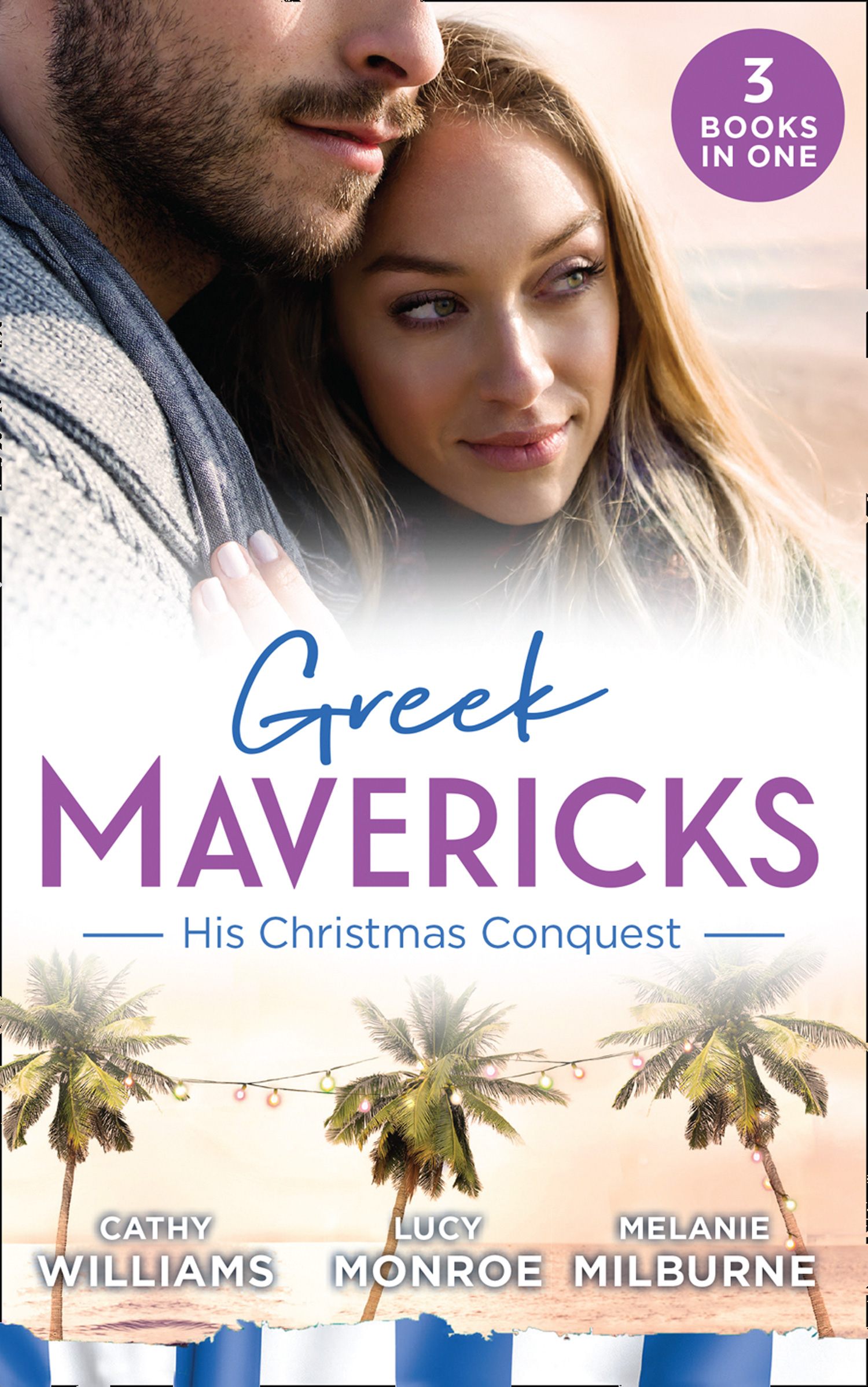 Обложка книги «Greek Mavericks: His Christmas Conquest»