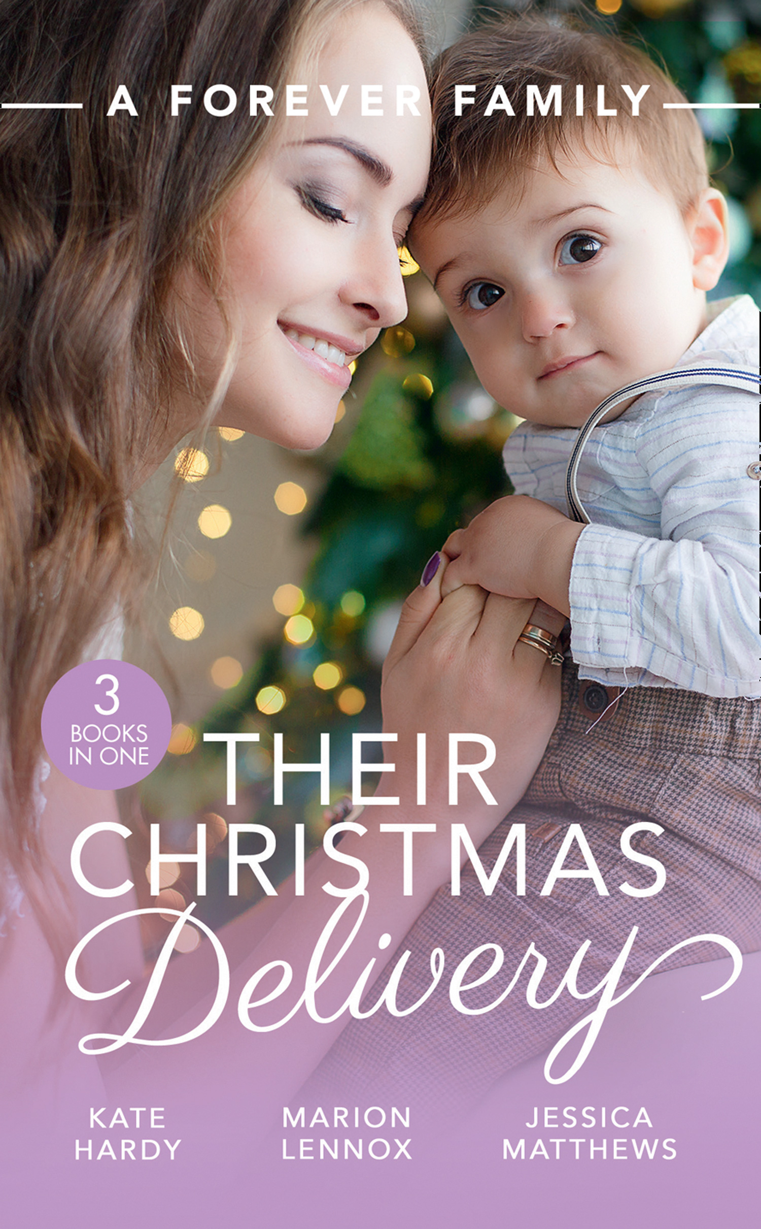 Обложка книги «A Forever Family: Their Christmas Delivery»