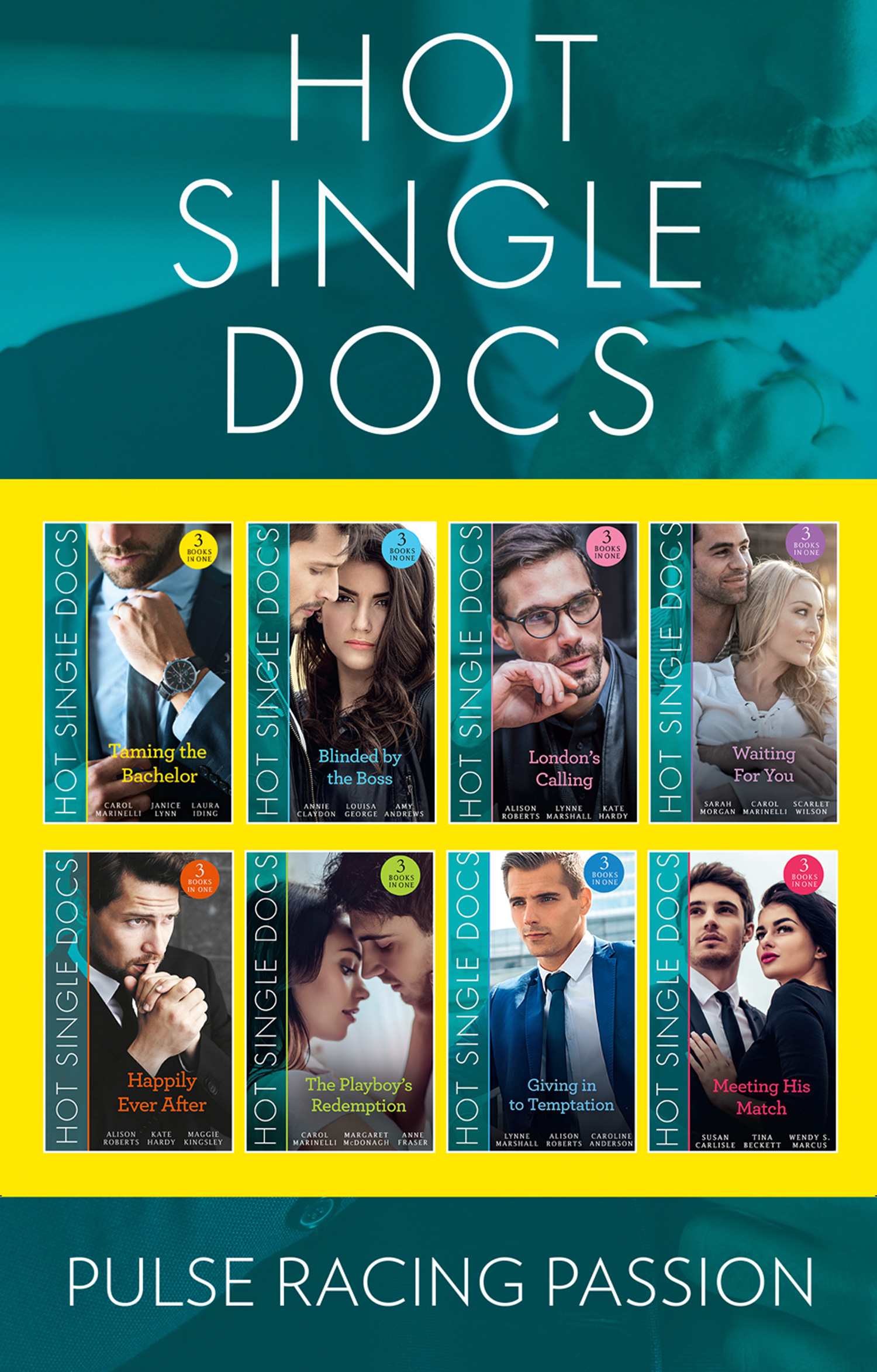 Обложка книги «Hot Single Docs Collection»