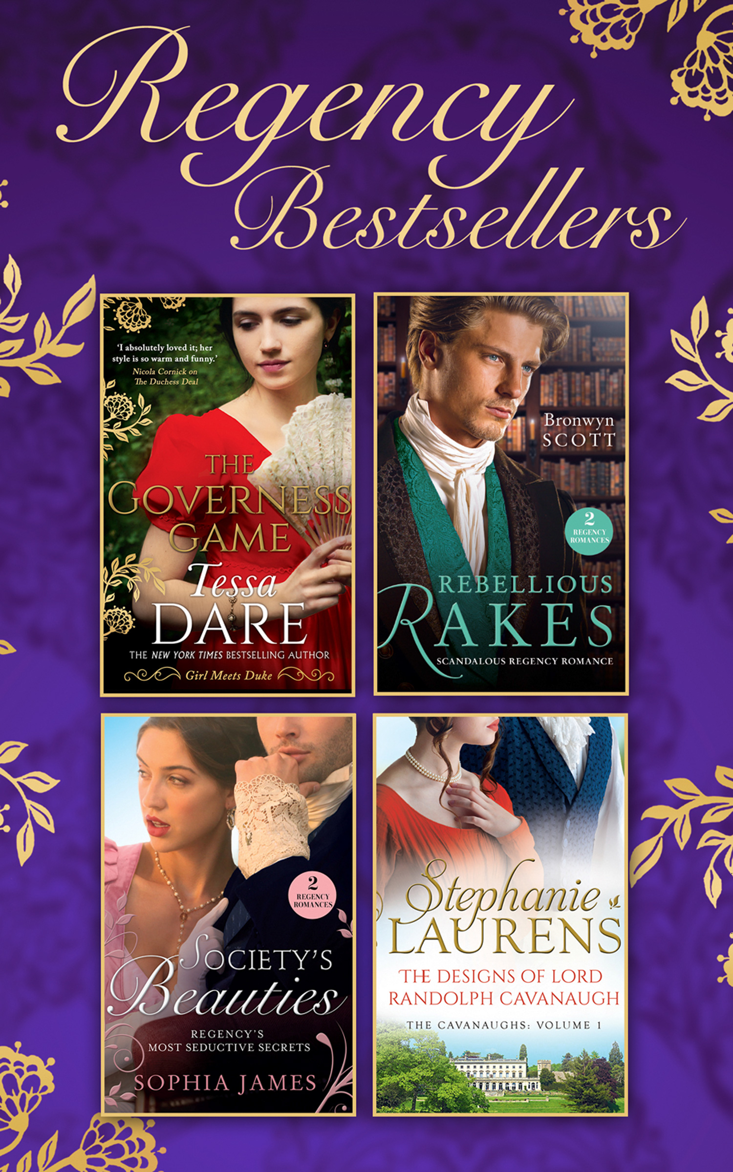 Обложка книги «The Regency Bestsellers Collection»