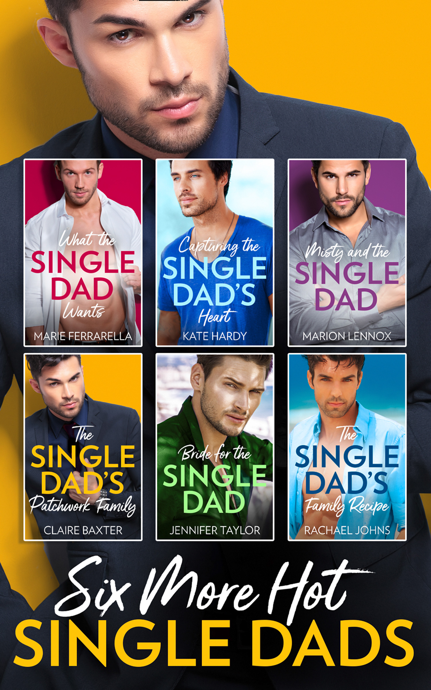 Обложка книги «Six More Hot Single Dads!»
