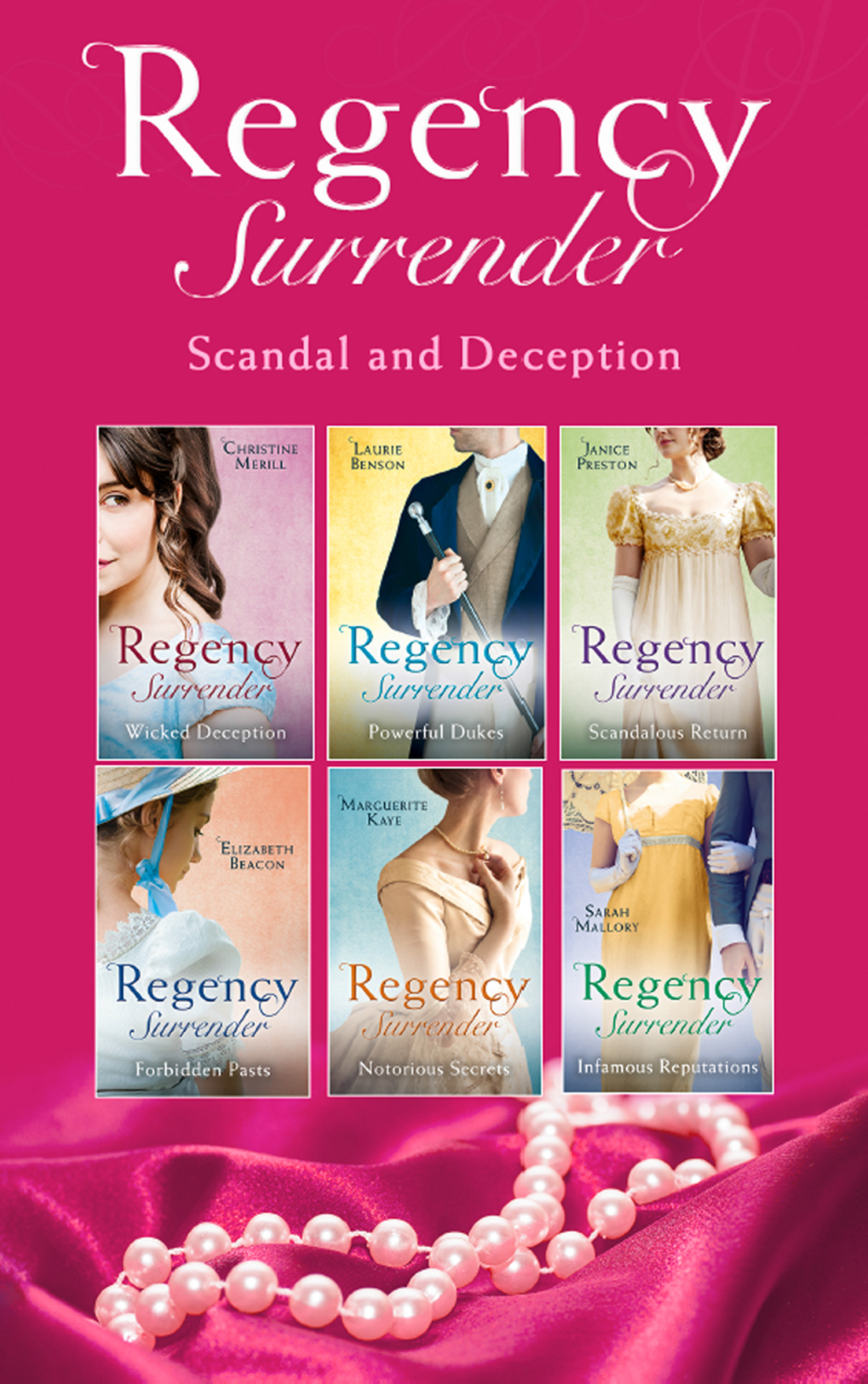 Обложка книги «Regency Surrender: Scandal And Deception»