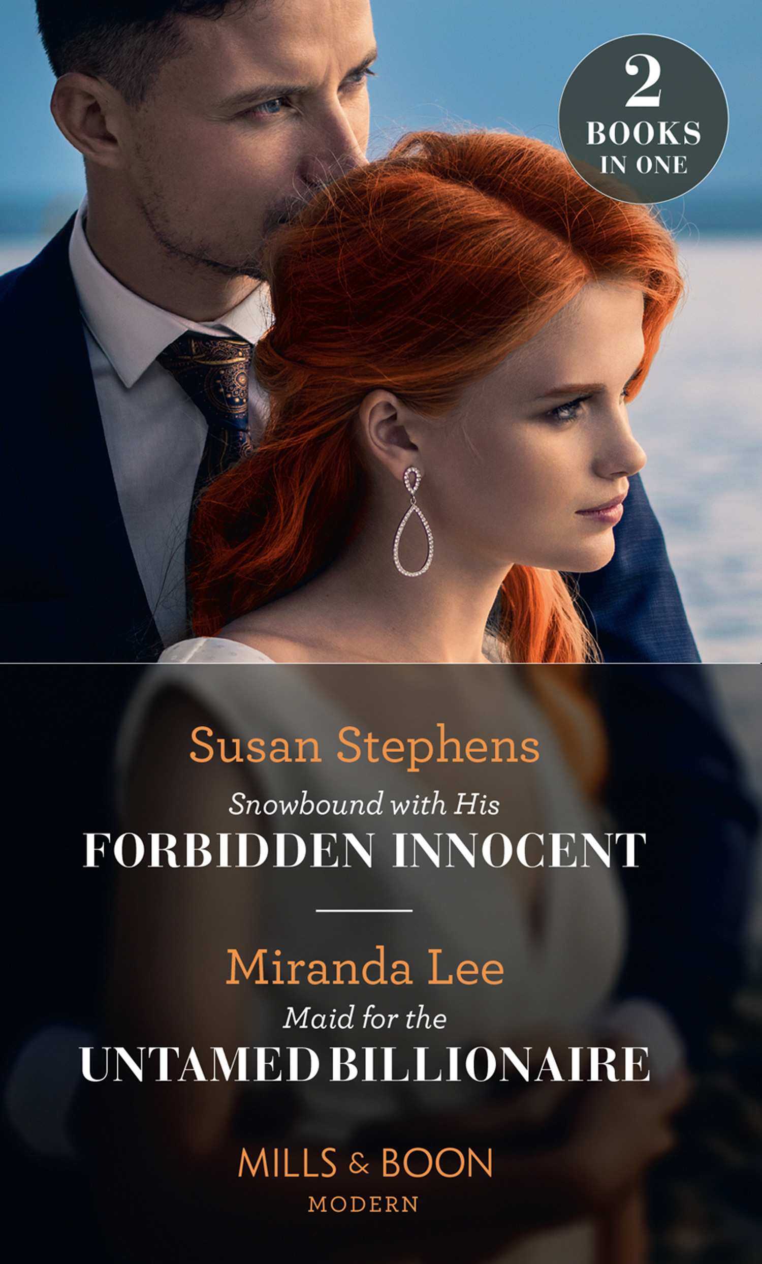Обложка книги «Snowbound With His Forbidden Innocent / Maid For The Untamed Billionaire»