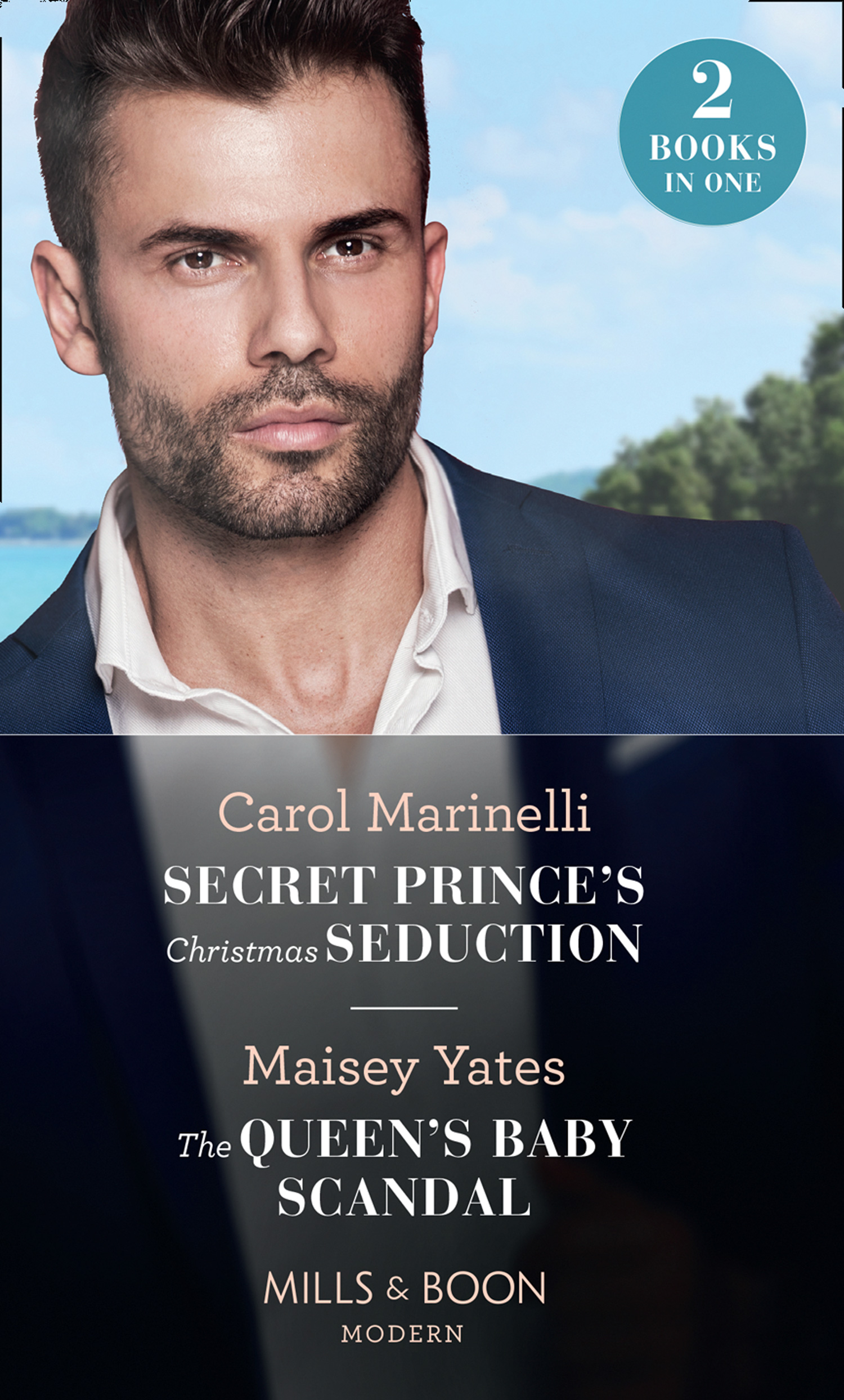 Обложка книги «Secret Prince's Christmas Seduction / The Queen's Baby Scandal»
