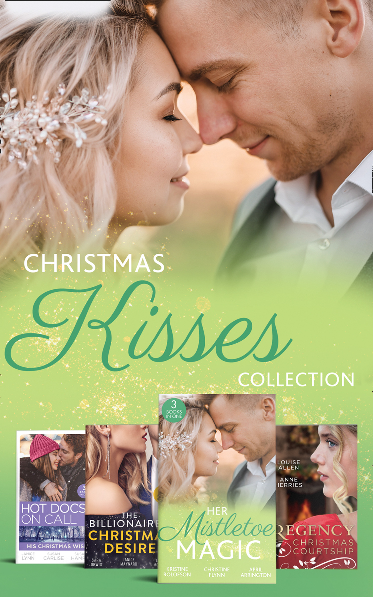 Обложка книги «Christmas Kisses Collection»
