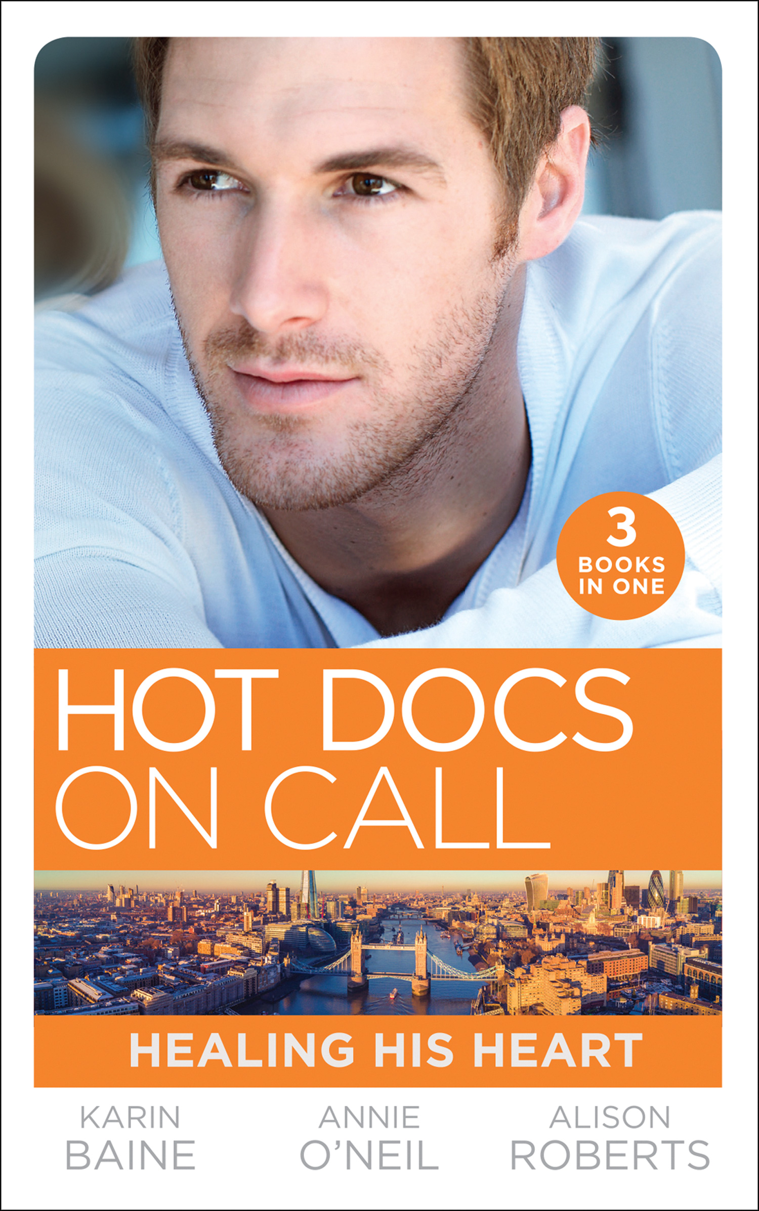 Обложка книги «Hot Docs On Call: Healing His Heart»
