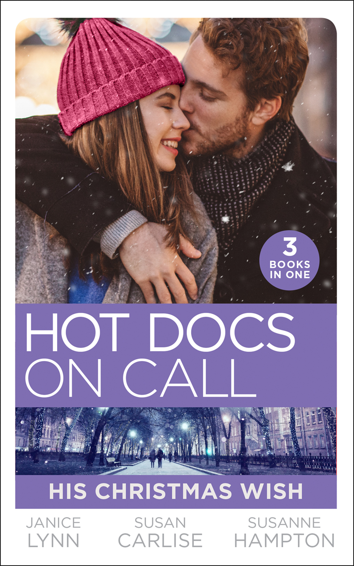 Обложка книги «Hot Docs On Call: His Christmas Wish»