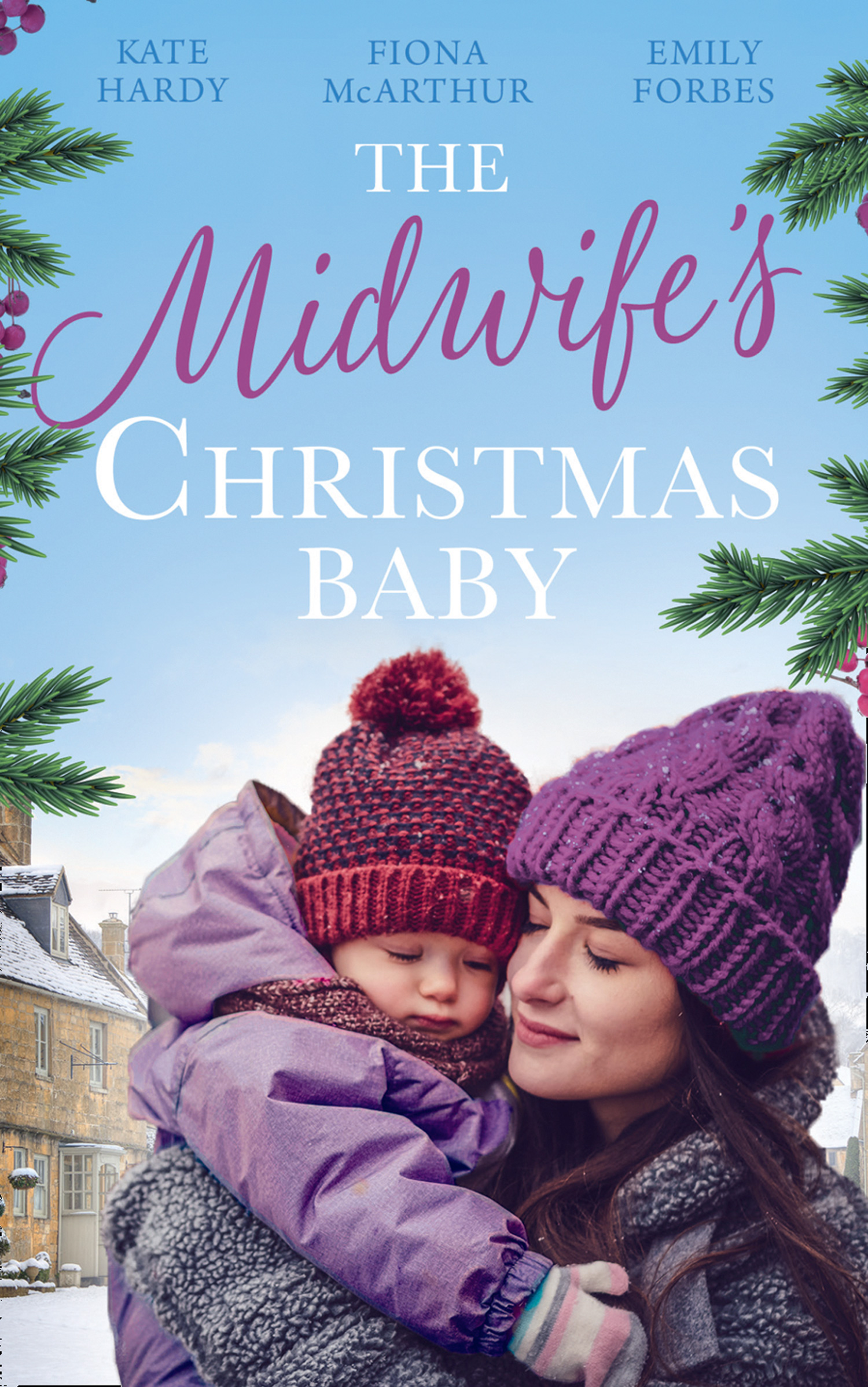 Обложка книги «The Midwife's Christmas Baby»