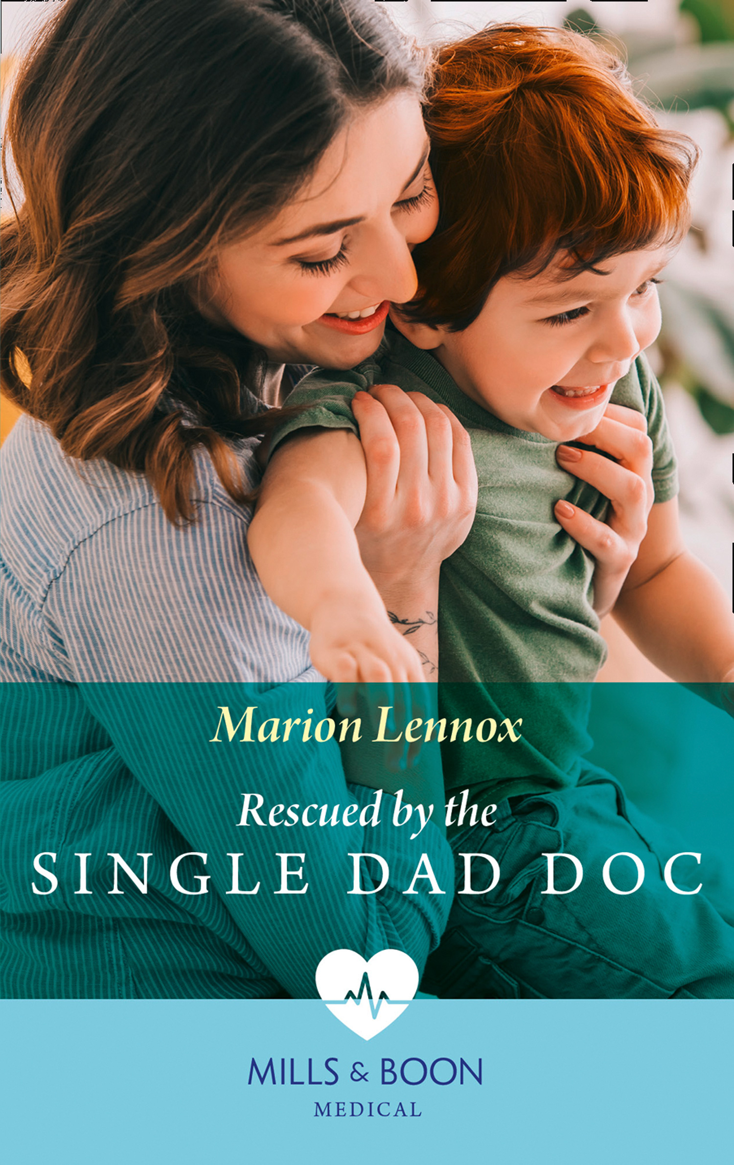 Обложка книги «Rescued By The Single Dad Doc»
