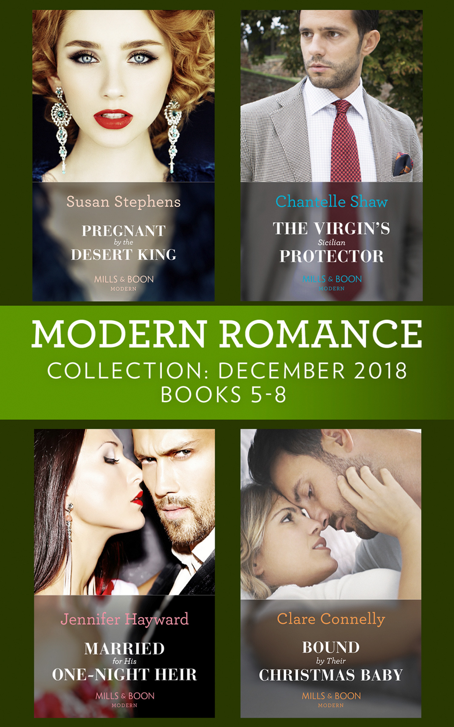 Обложка книги «Modern Romance December Books 5-8»