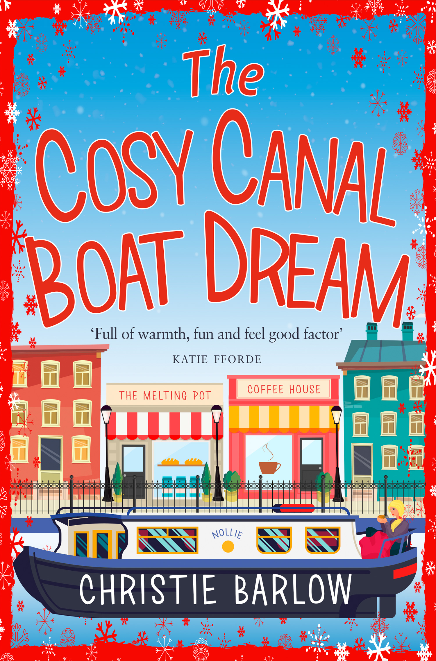 Обложка книги «The Cosy Canal Boat Dream»