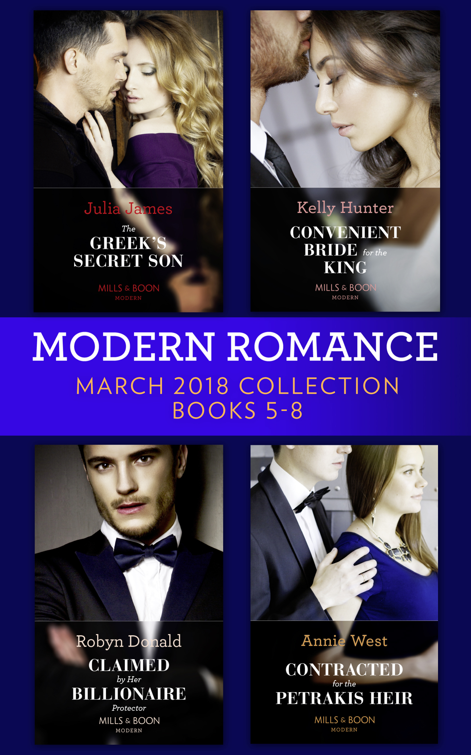 Обложка книги «Modern Romance Collection: March 2018 Books 5 - 8»