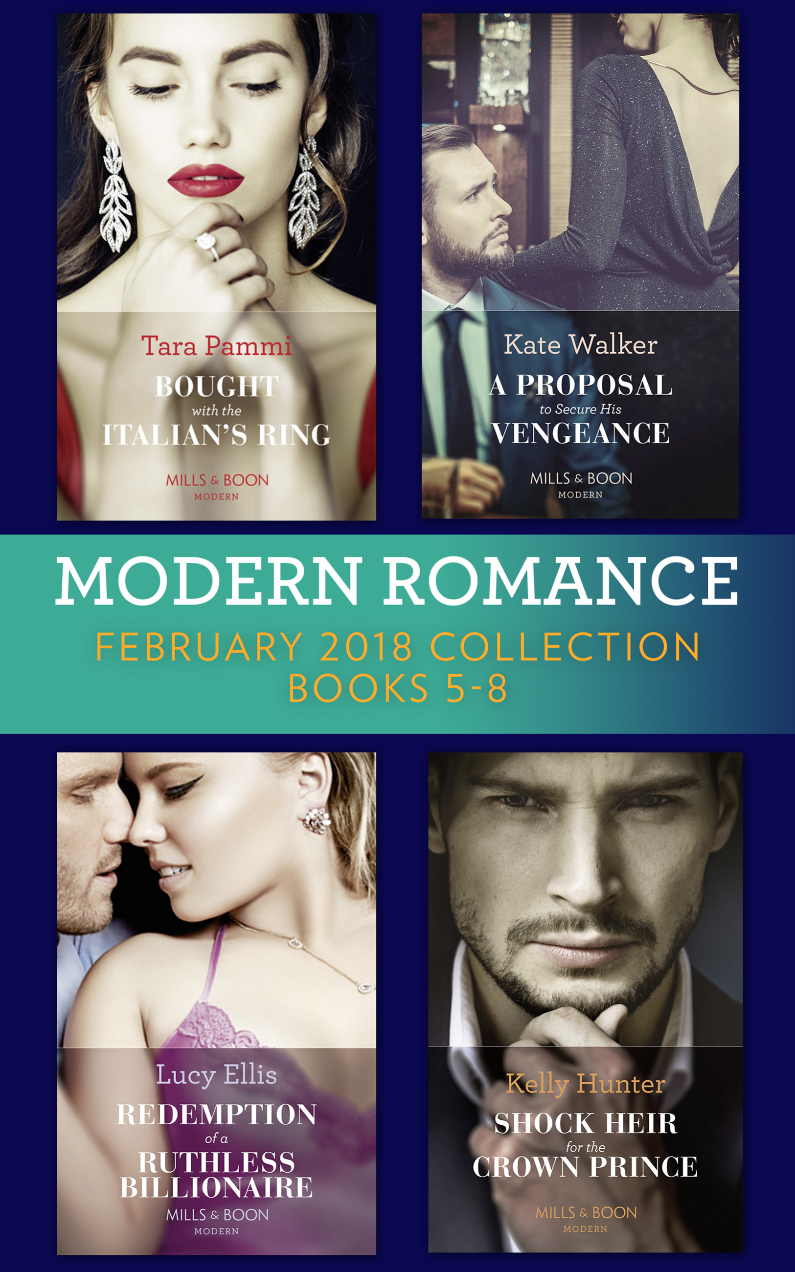 Обложка книги «Modern Romance Collection: February 2018 Books 5 - 8»
