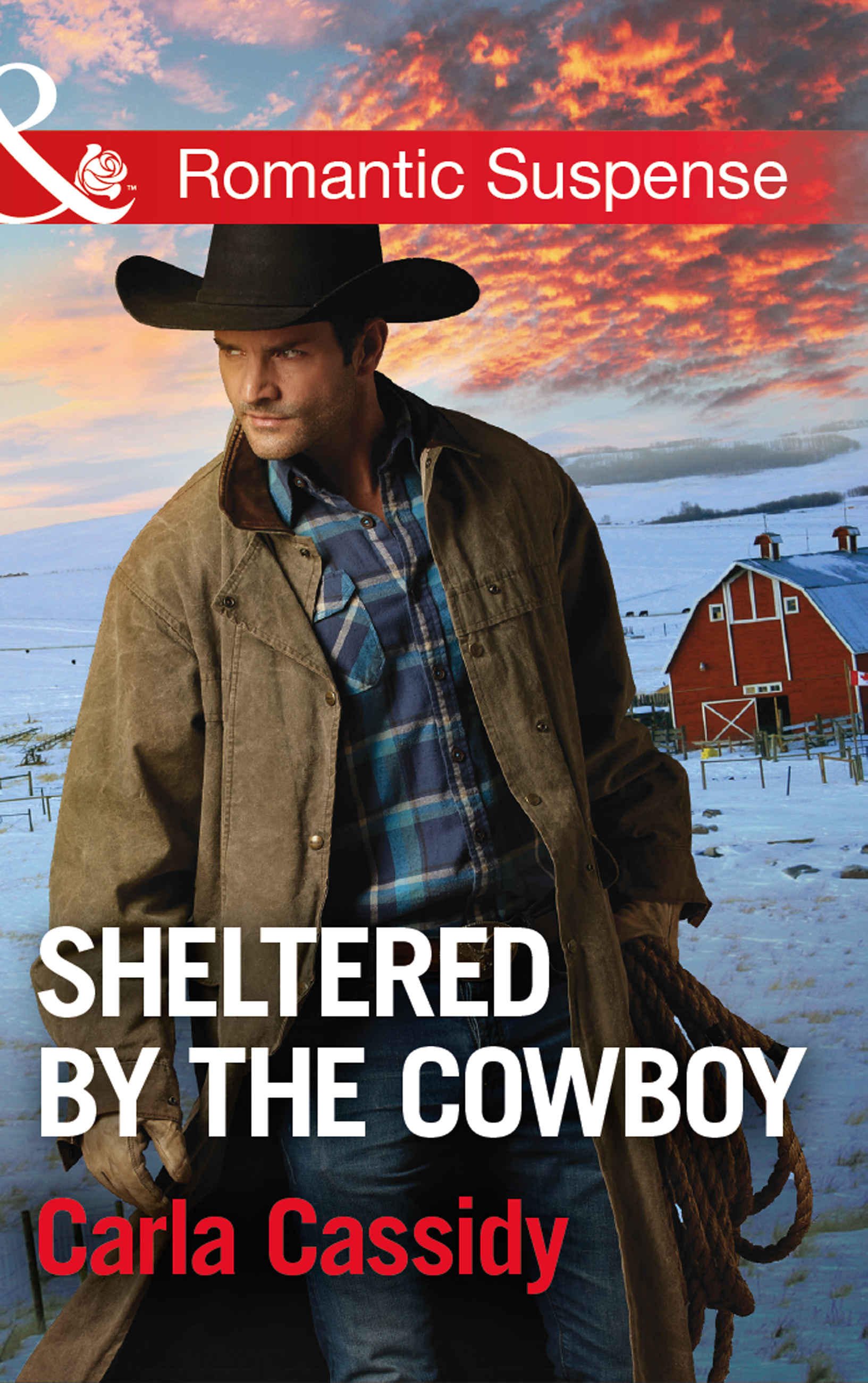 Обложка книги «Sheltered By The Cowboy»