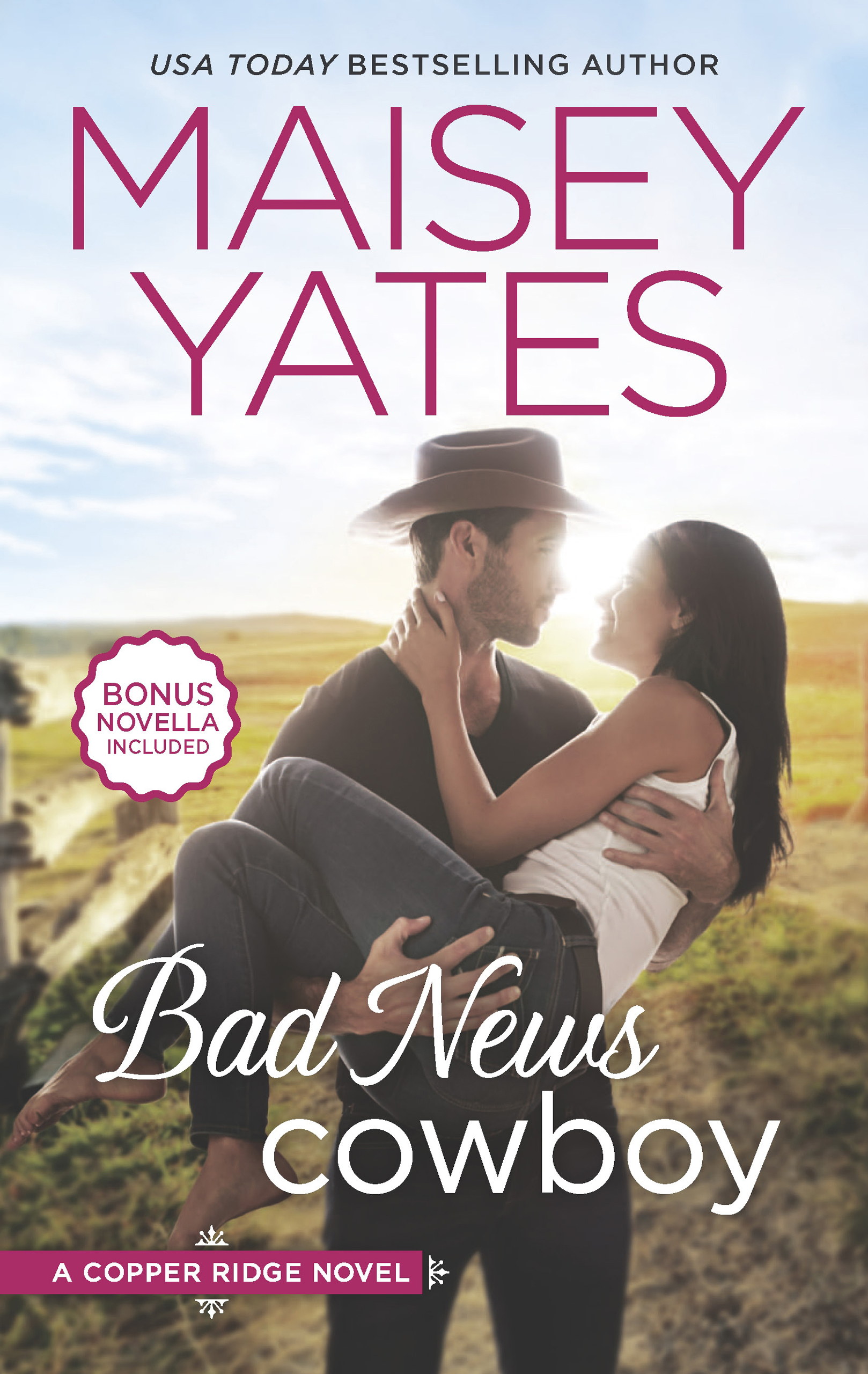 Обложка книги «Bad News Cowboy»