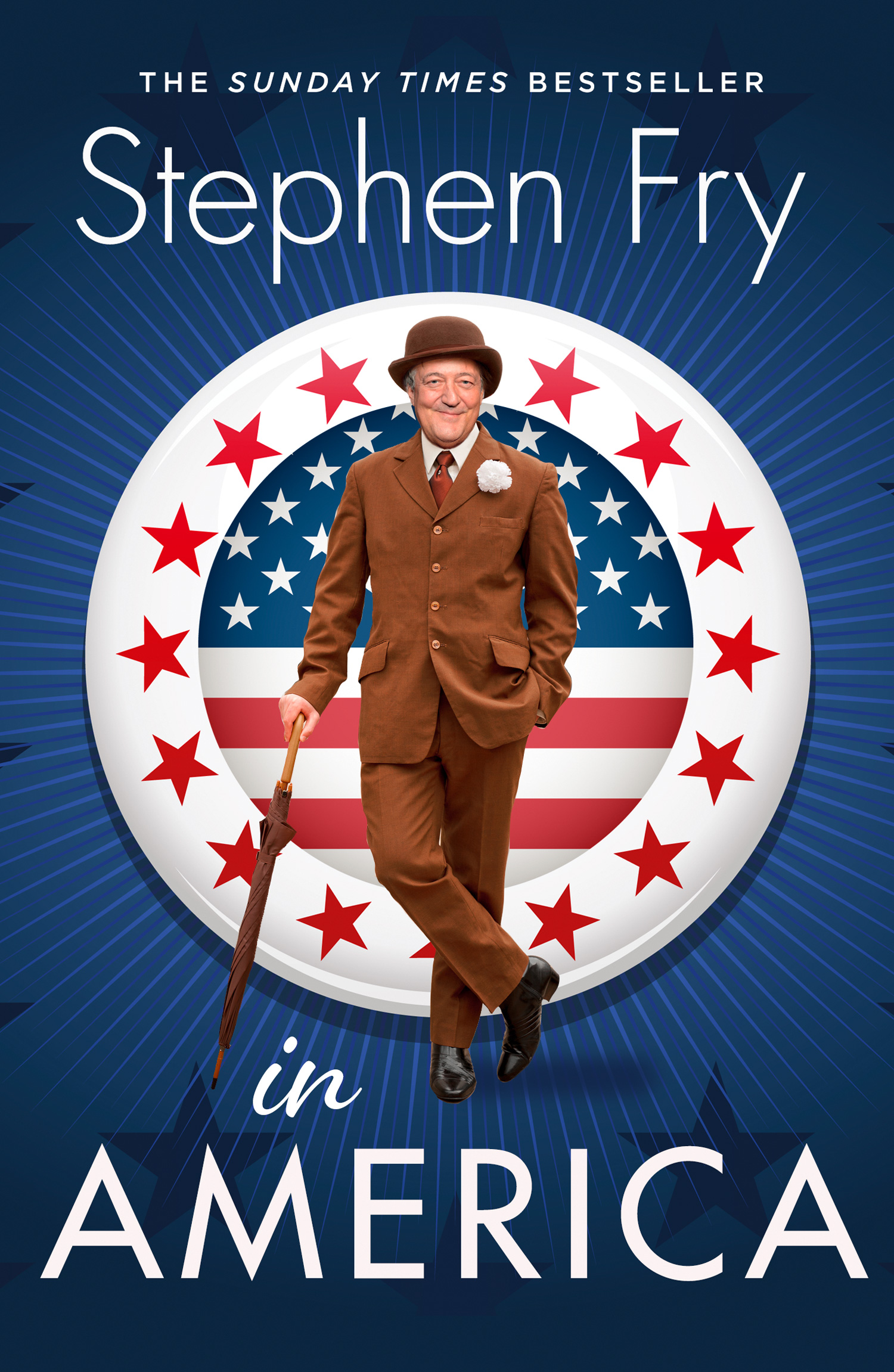 Обложка книги «Stephen Fry in America»