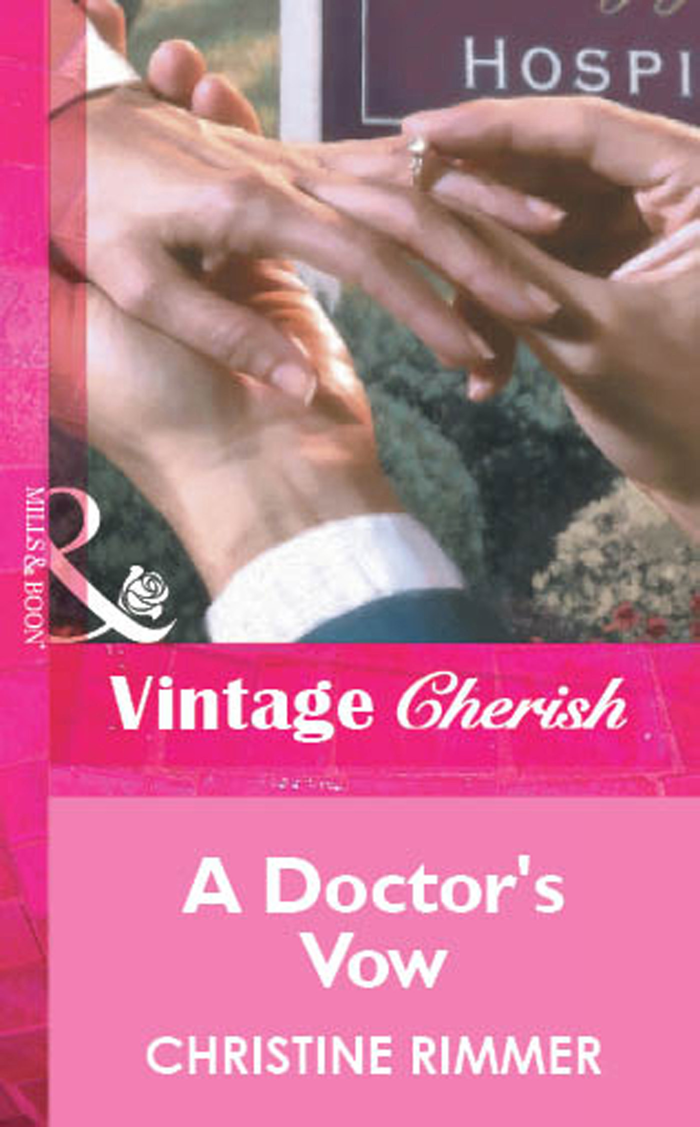 Обложка книги «A Doctor's Vow»