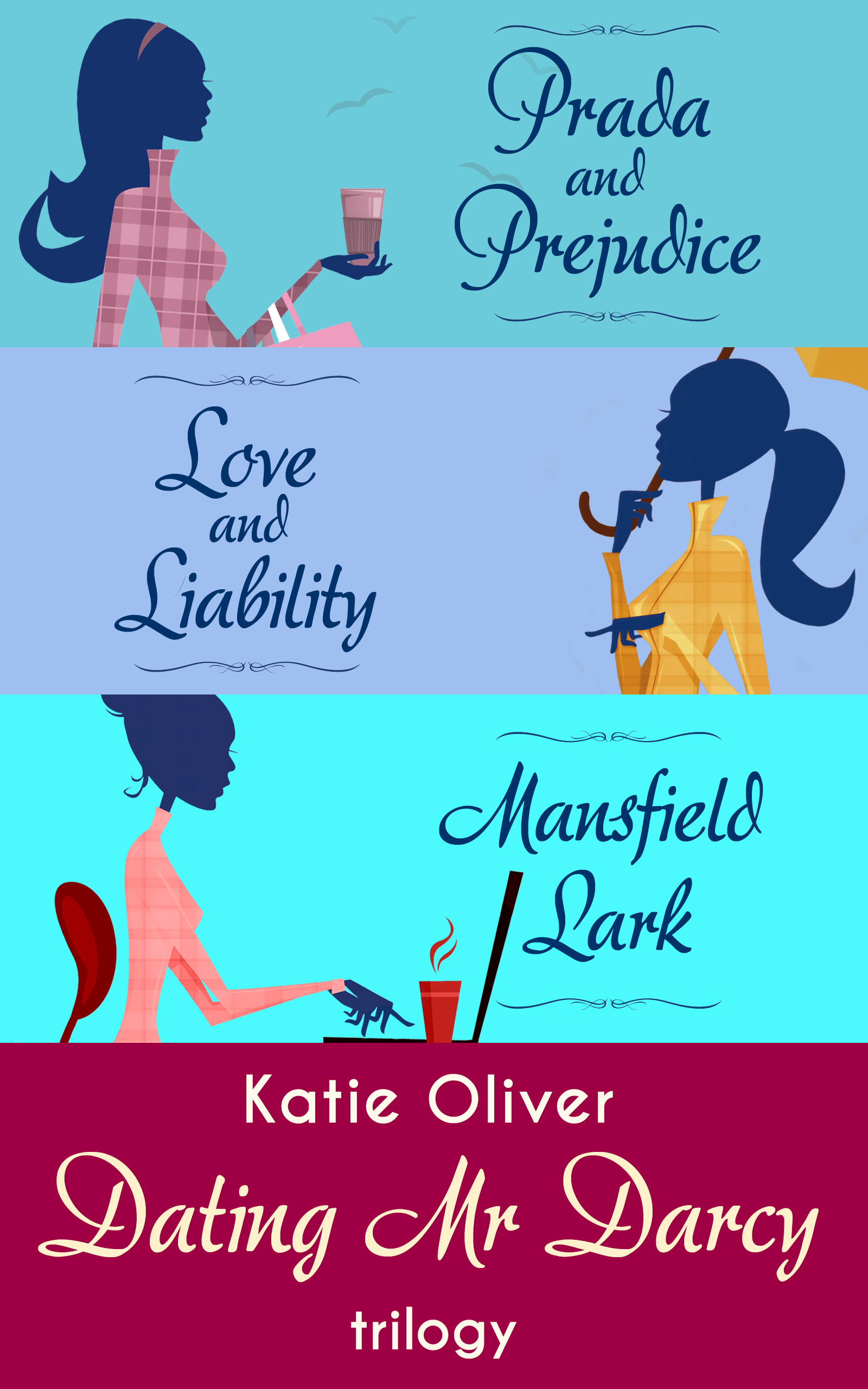 Обложка книги «The Dating Mr Darcy Trilogy»