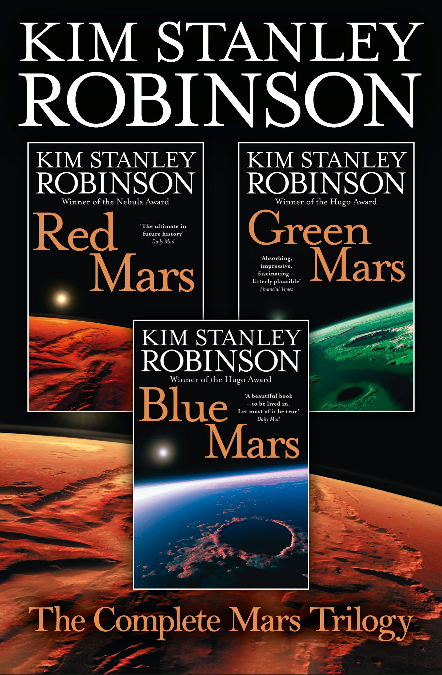 Обложка книги «The Complete Mars Trilogy»