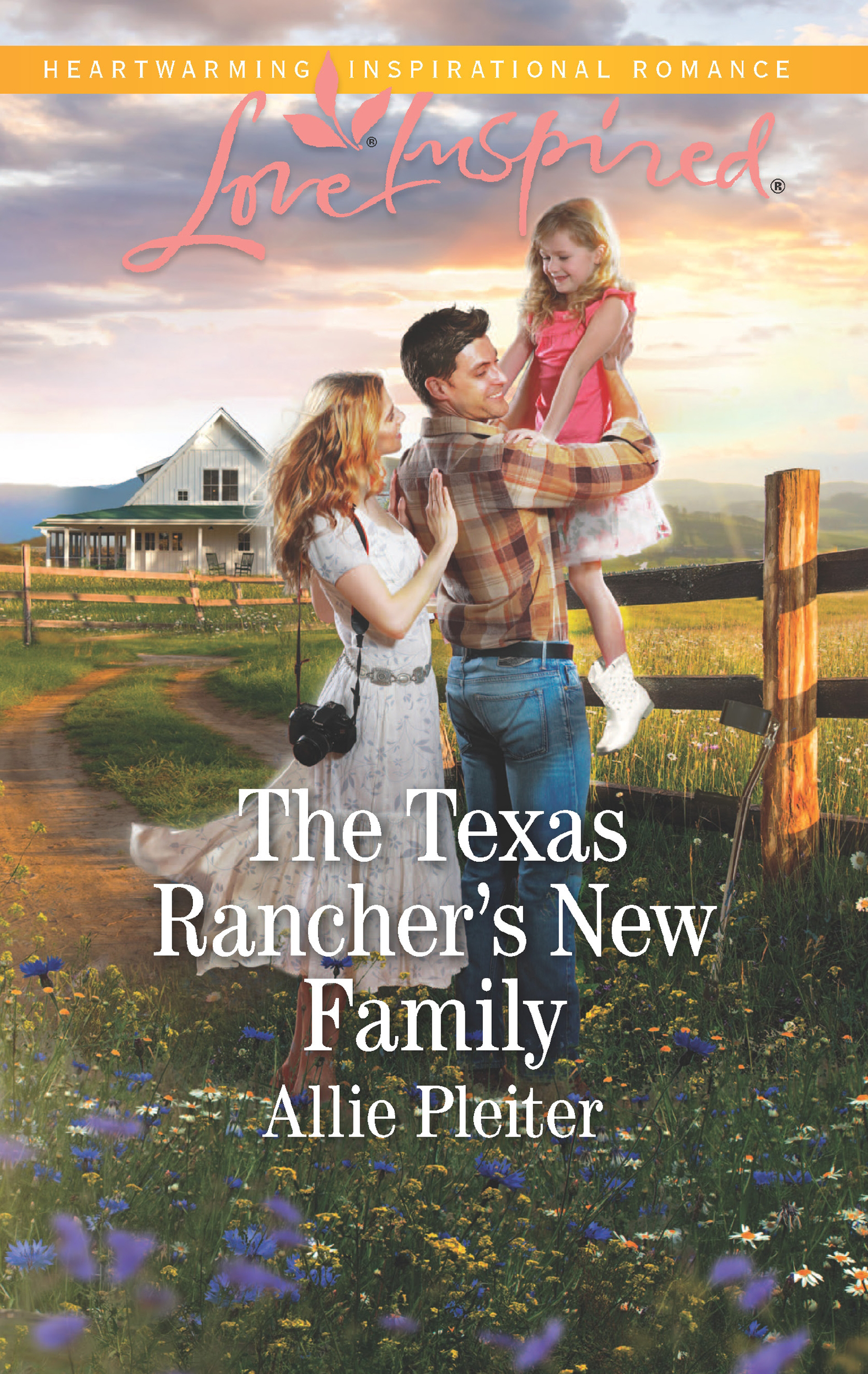 Обложка книги «The Texas Rancher's New Family»