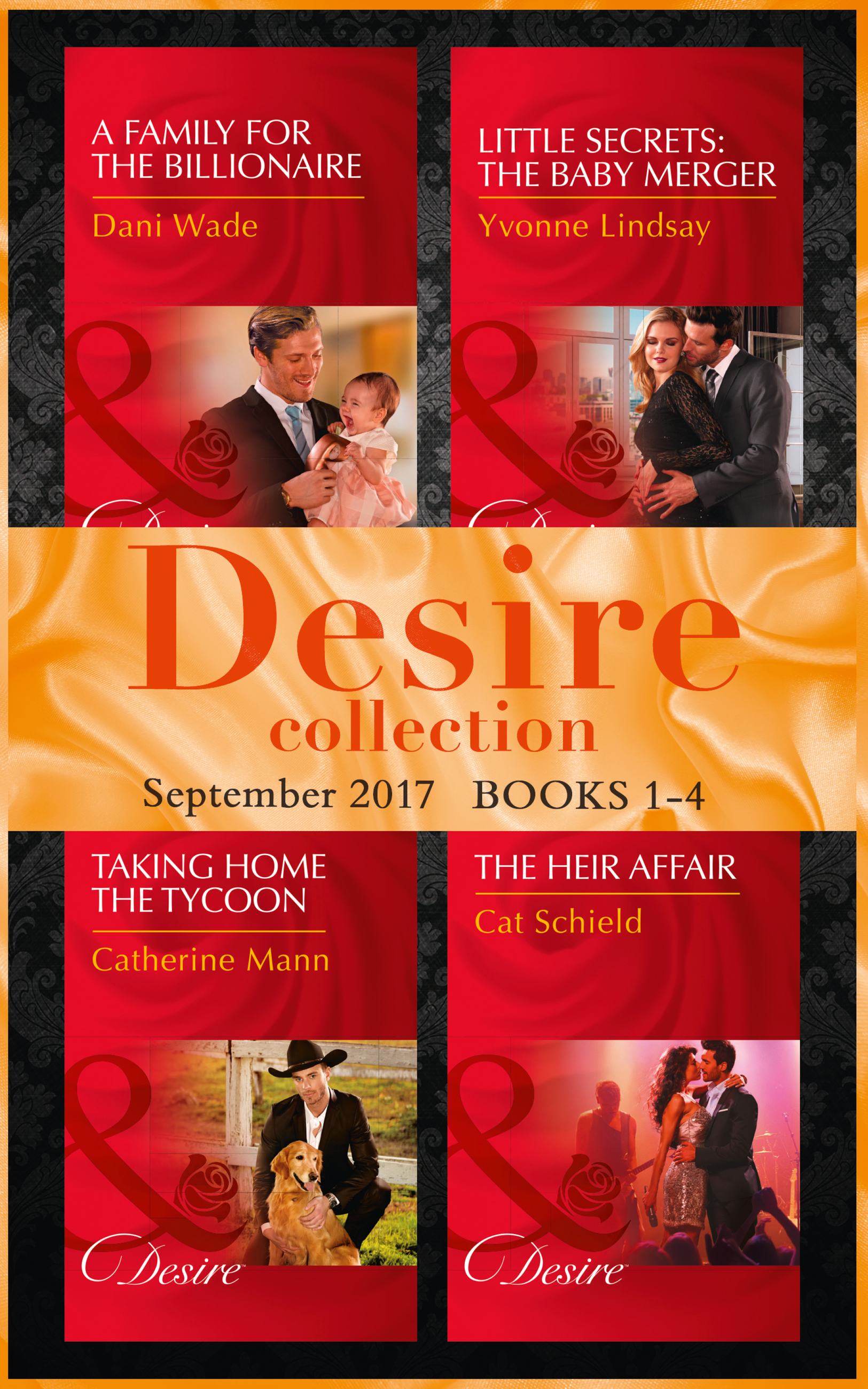 Обложка книги «Desire September 2017 Books 1 -4»