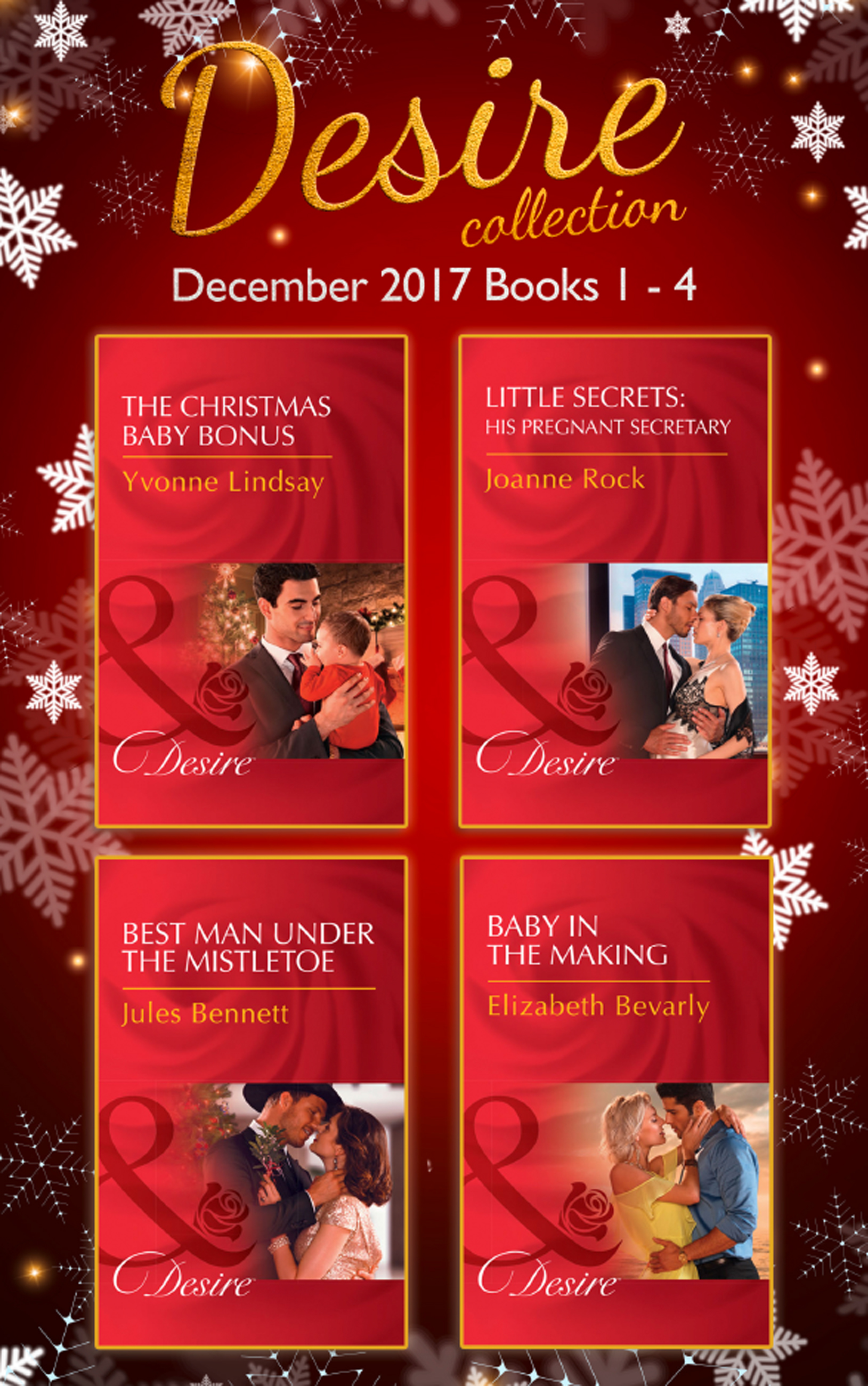 Обложка книги «Desire Collection: December Books 1 – 4»