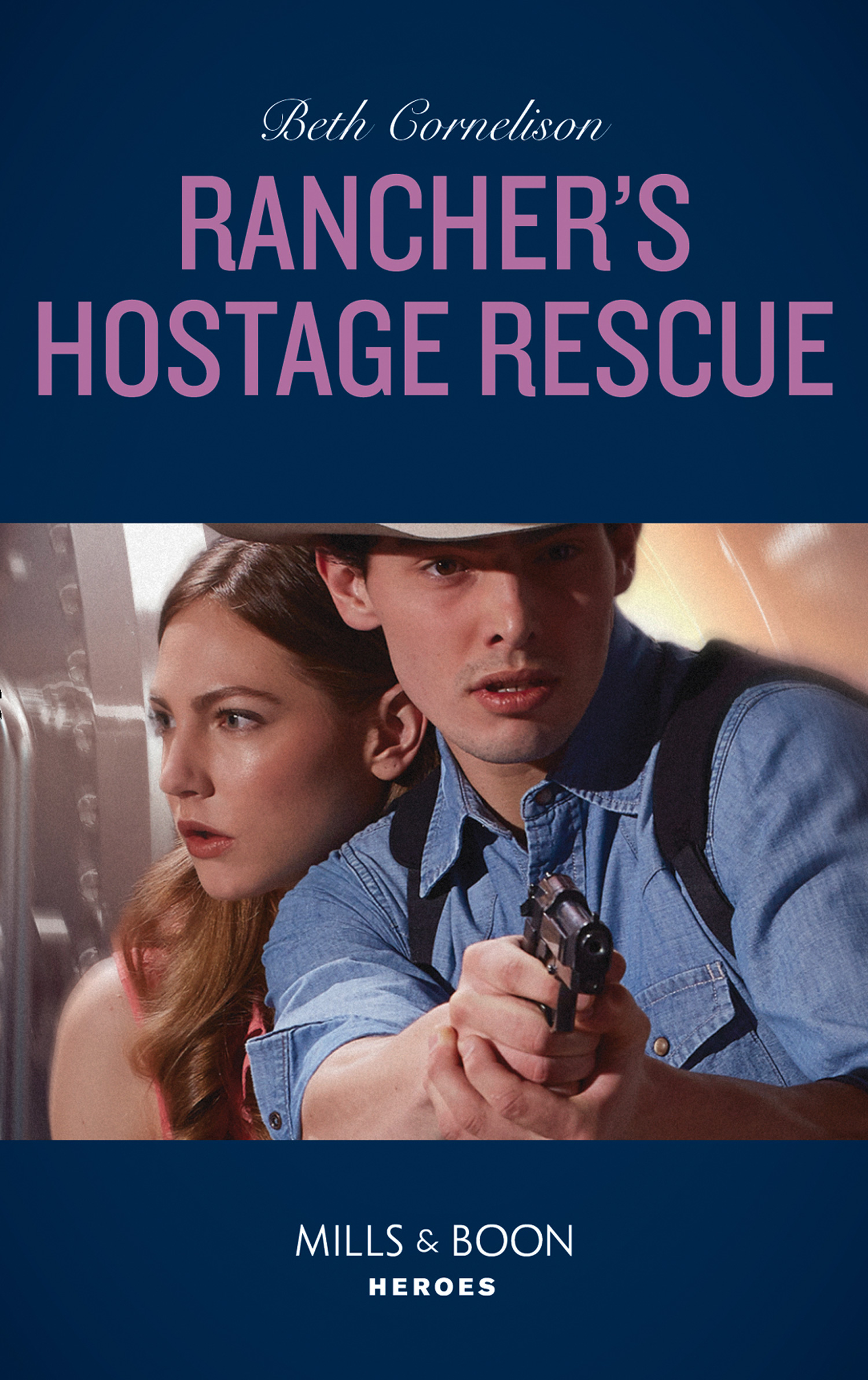Обложка книги «Rancher's Hostage Rescue»