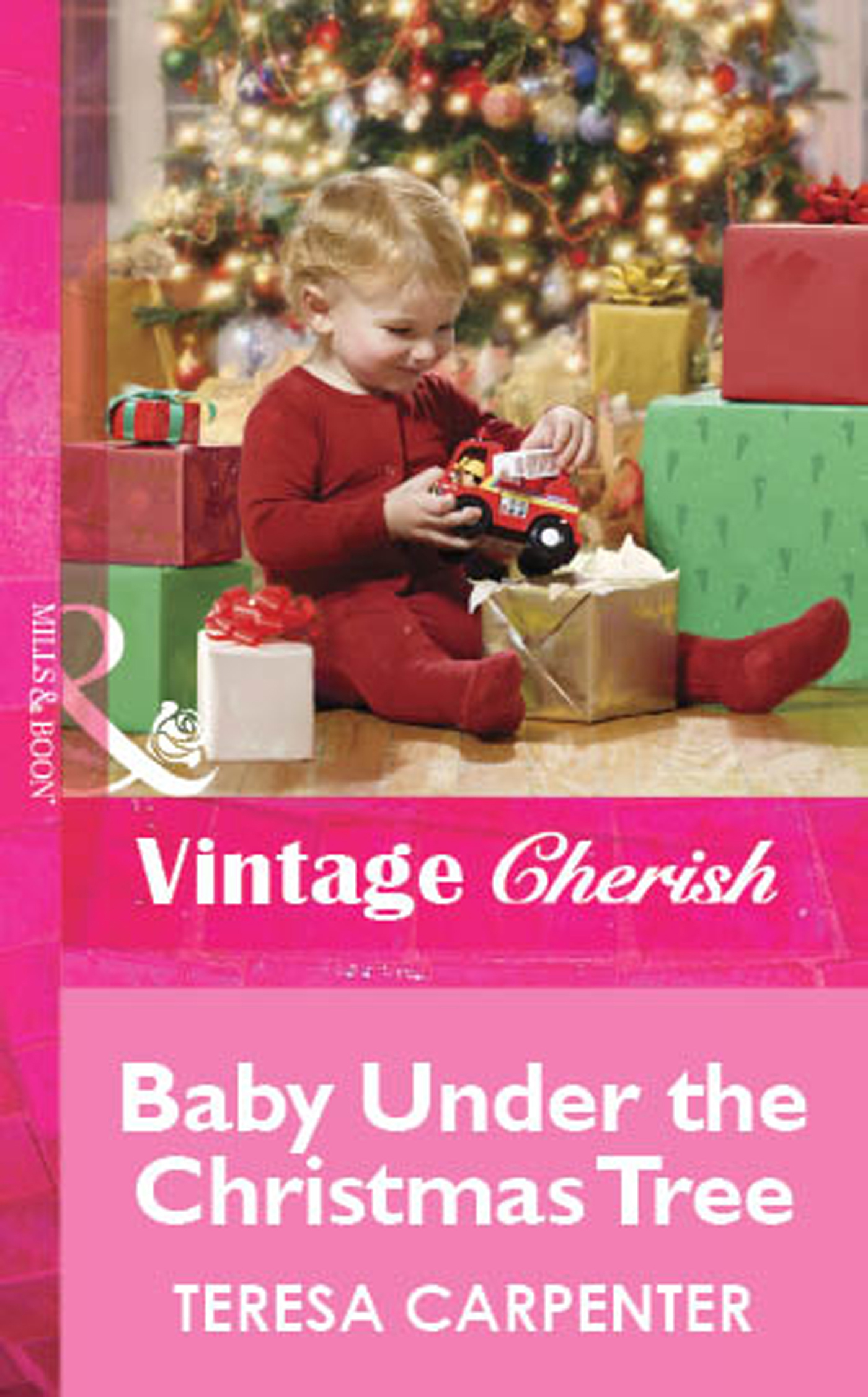 Обложка книги «Baby Under The Christmas Tree»