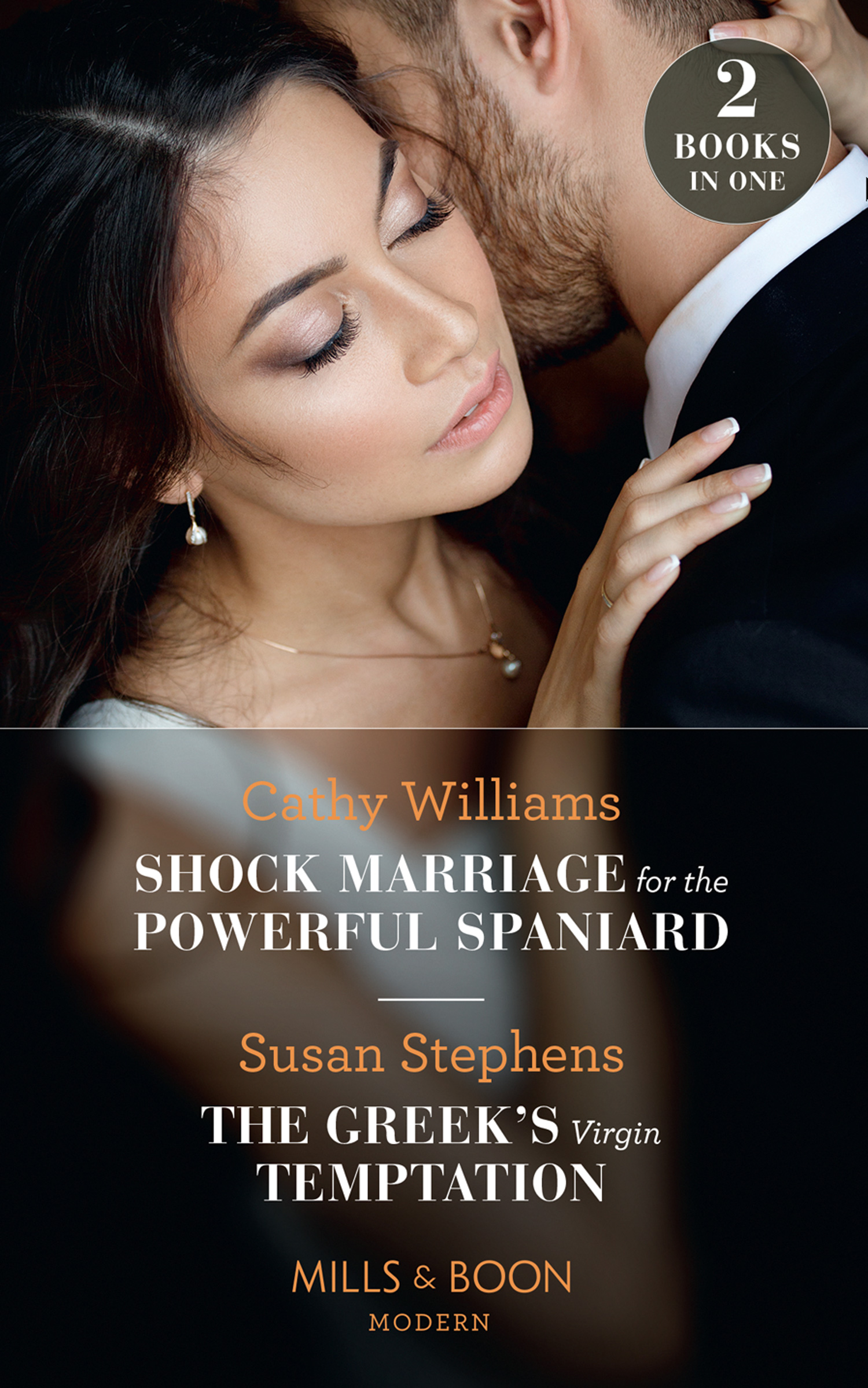 Обложка книги «Shock Marriage For The Powerful Spaniard / The Greek's Virgin Temptation»