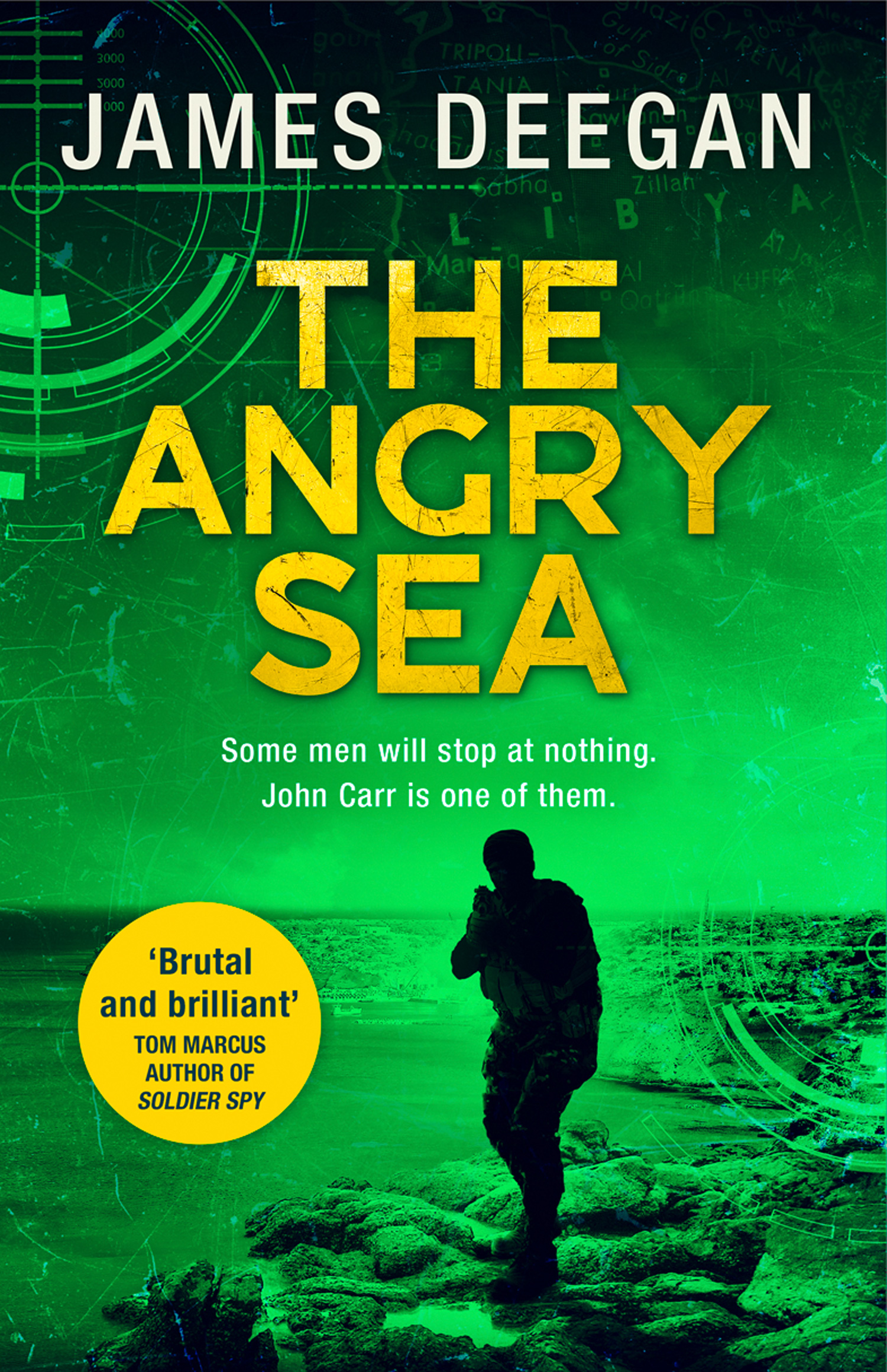 Обложка книги «The Angry Sea»