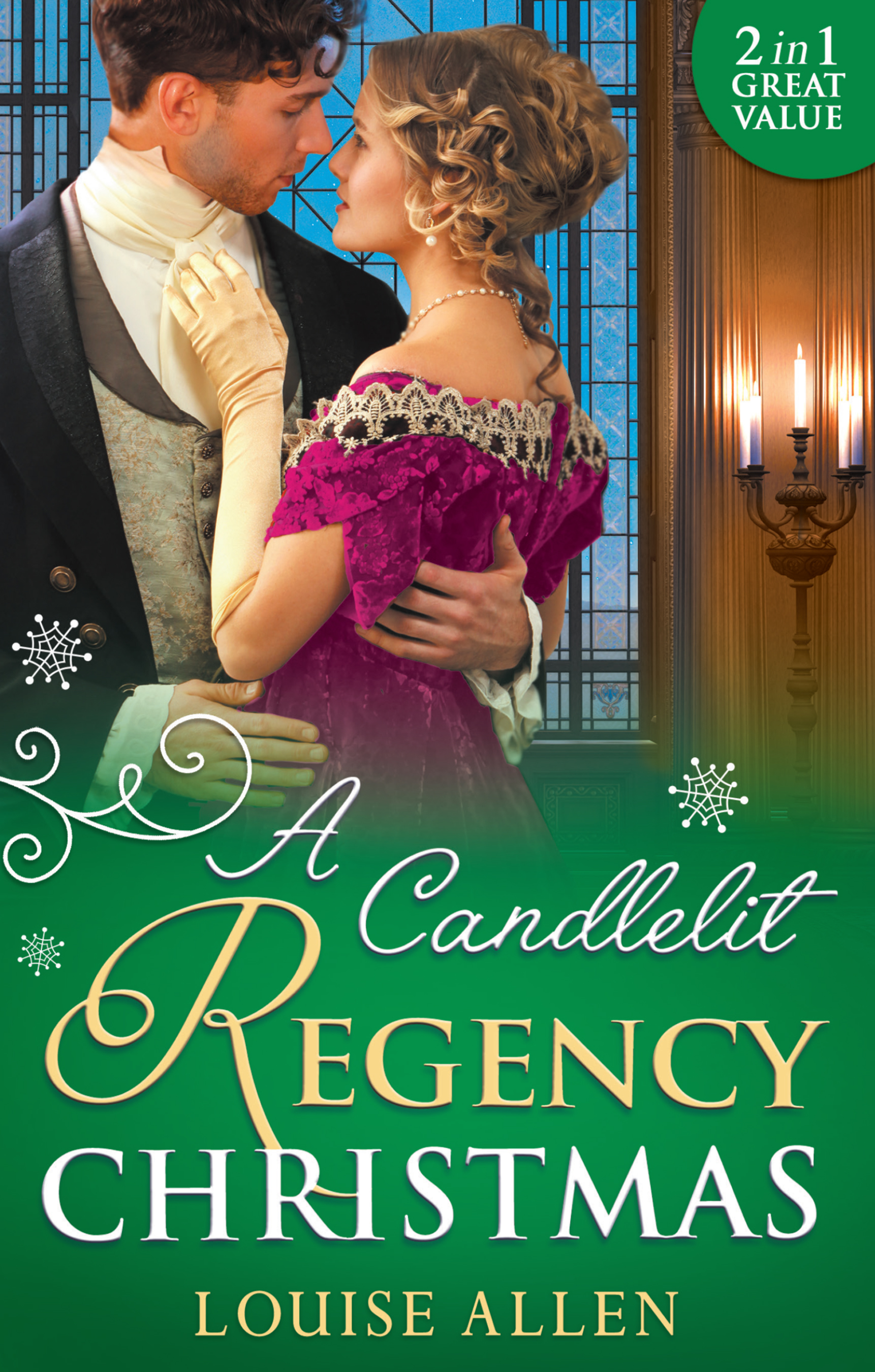 Обложка книги «A Candlelit Regency Christmas»