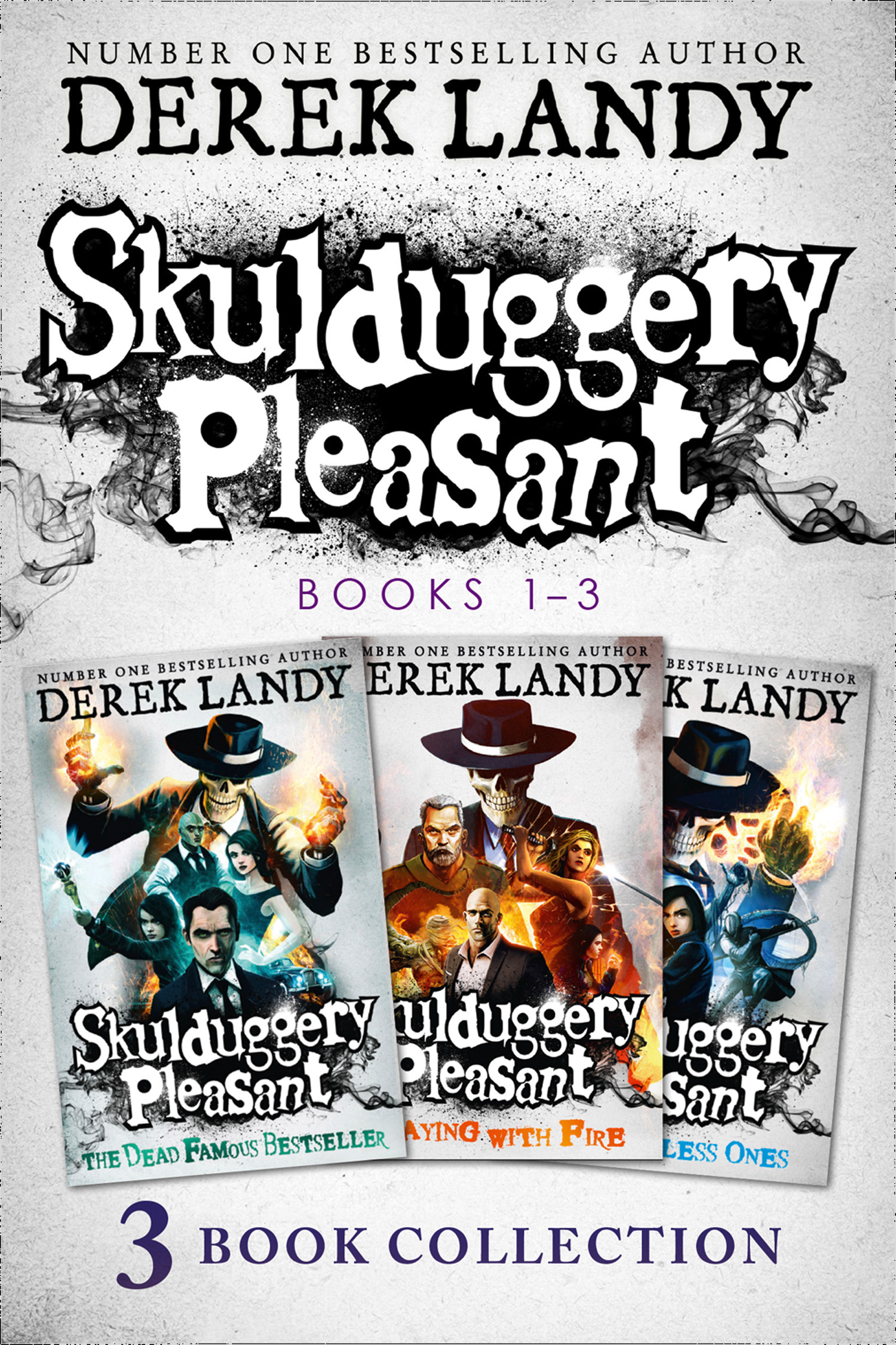 Обложка книги «Skulduggery Pleasant: Books 1 – 3: The Faceless Ones Trilogy»
