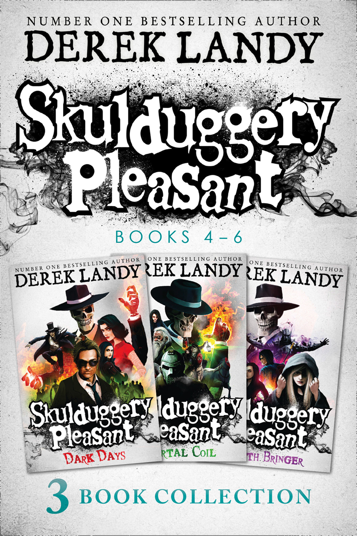 Обложка книги «Skulduggery Pleasant: Books 4 – 6 The Death Bringer Trilogy»